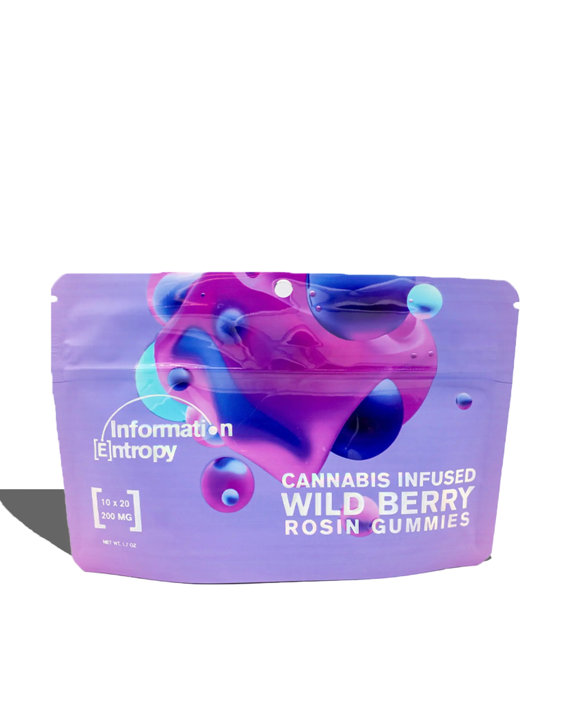 Wild Berry Live Rosin Gummies 10x20mg