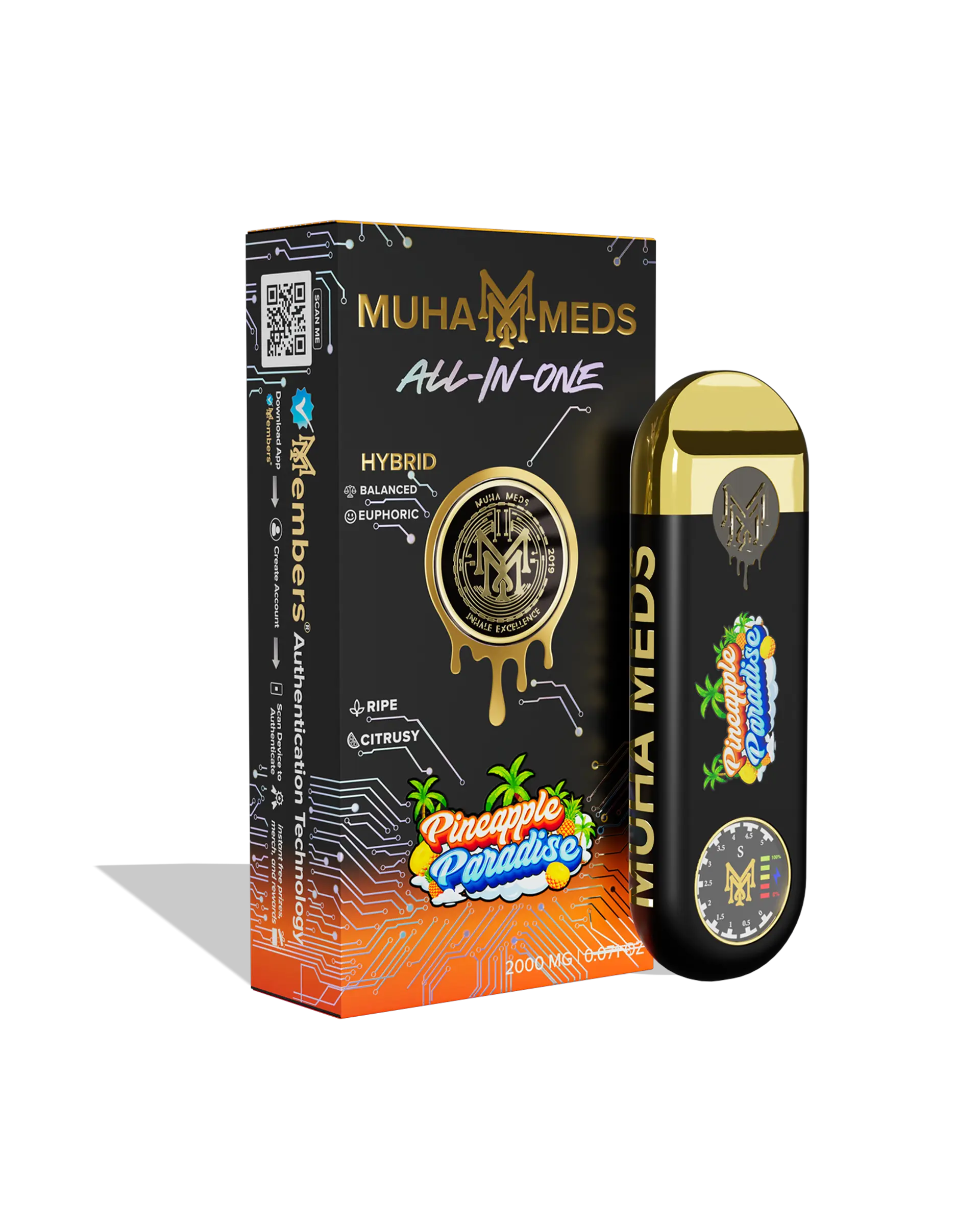 Pineapple Paradise Disposable Cart 2g