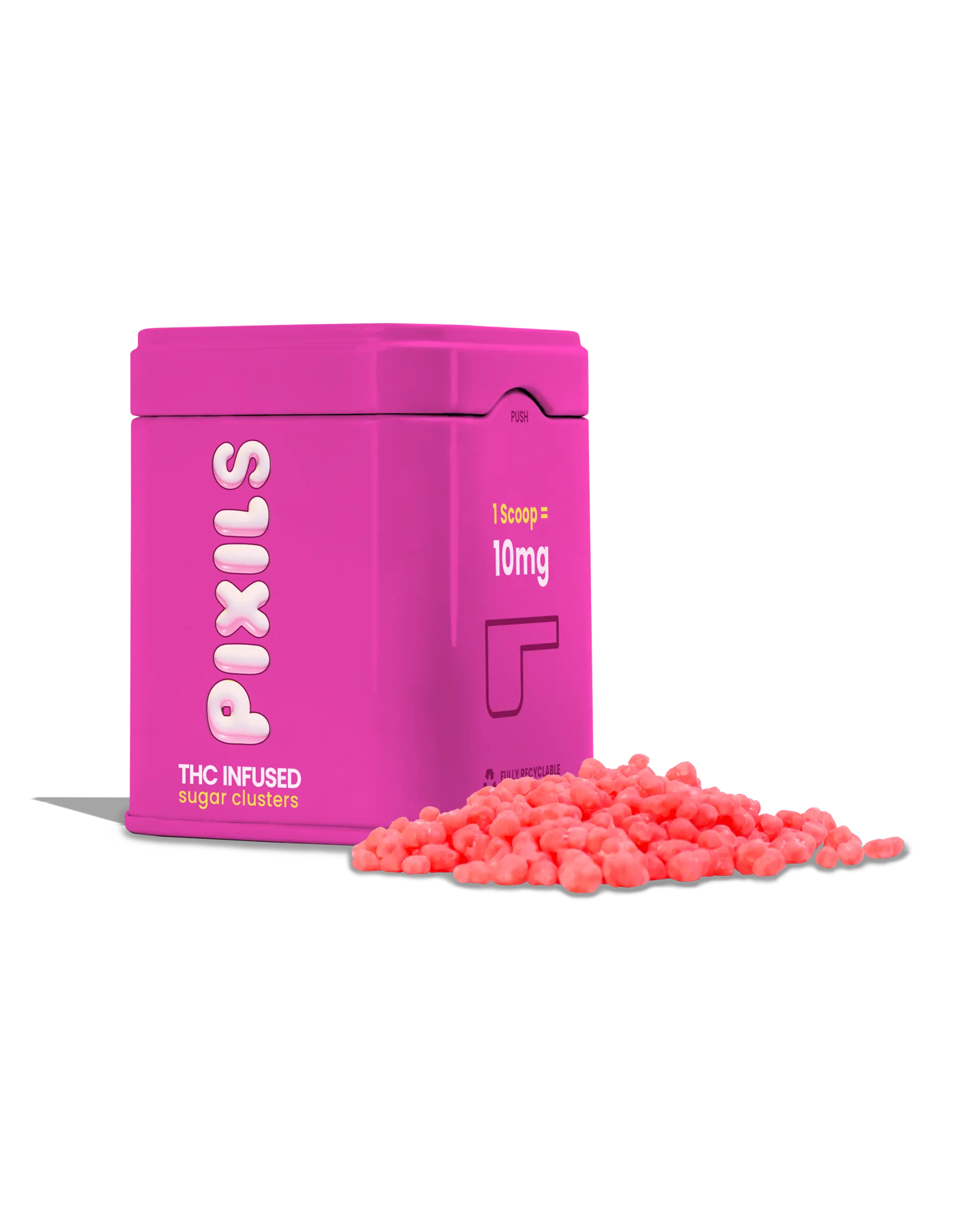 Strawberry Sugar Clusters 200mg