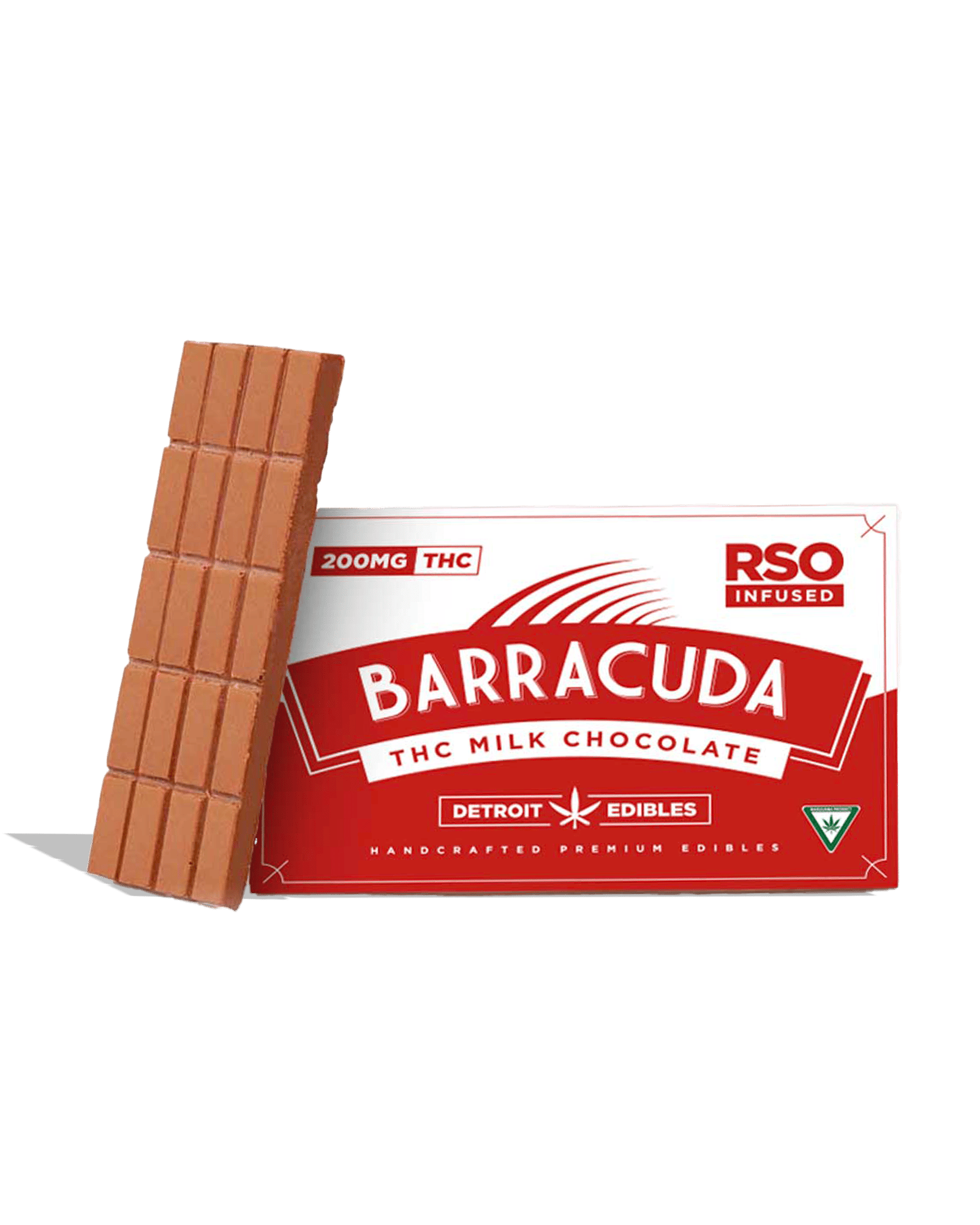 RSO Milk Chocolate Barracuda Bar 200mg