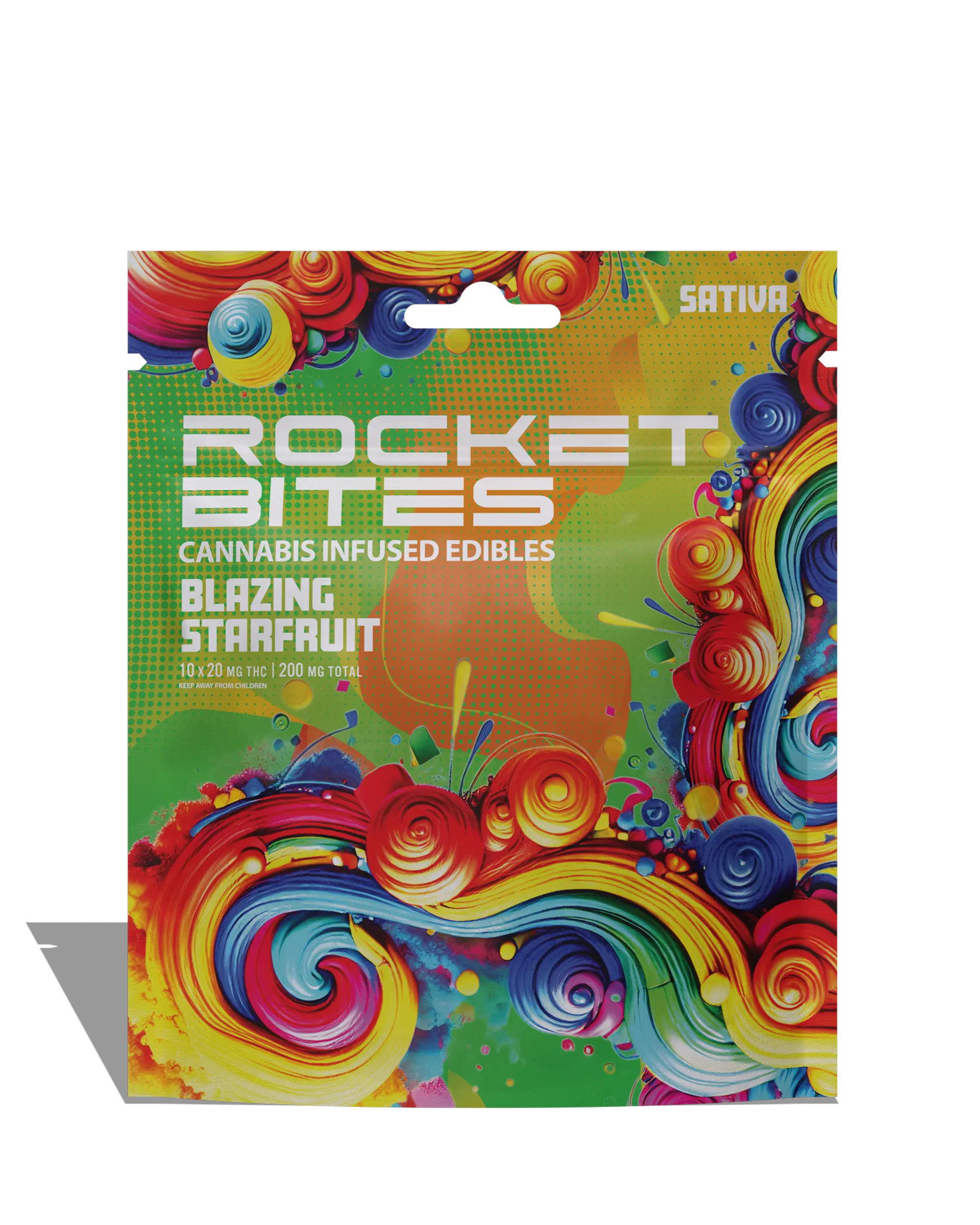 Blazing Starfruit Gummies 10x20mg