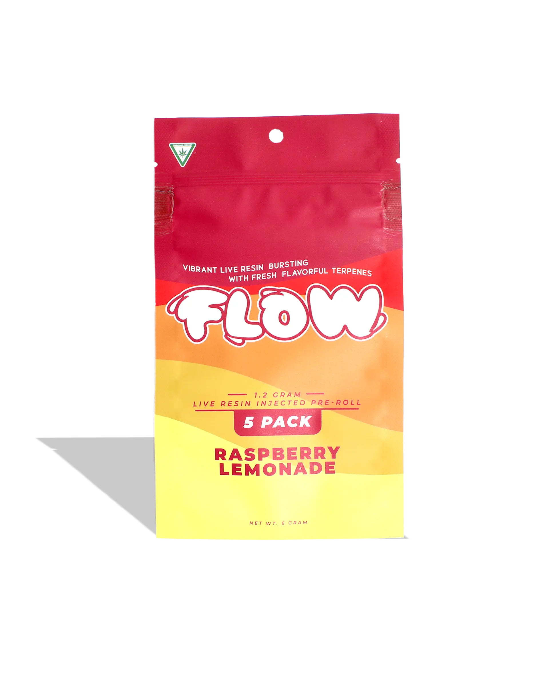 Raspberry Lemonade Live Resin Infused Preroll 5-pack
