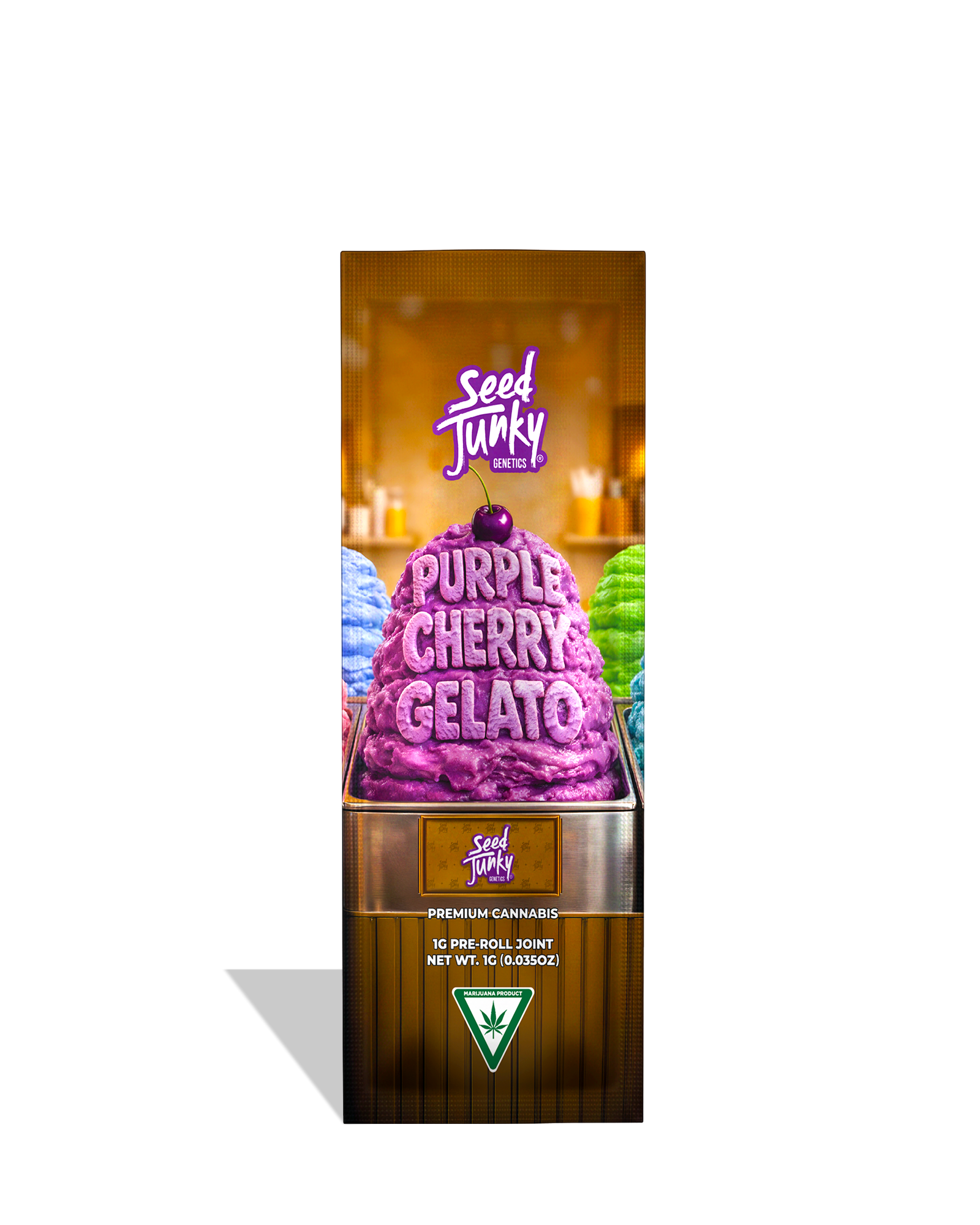 Purple Cherry Gelato Preroll 1g, 1 of 1