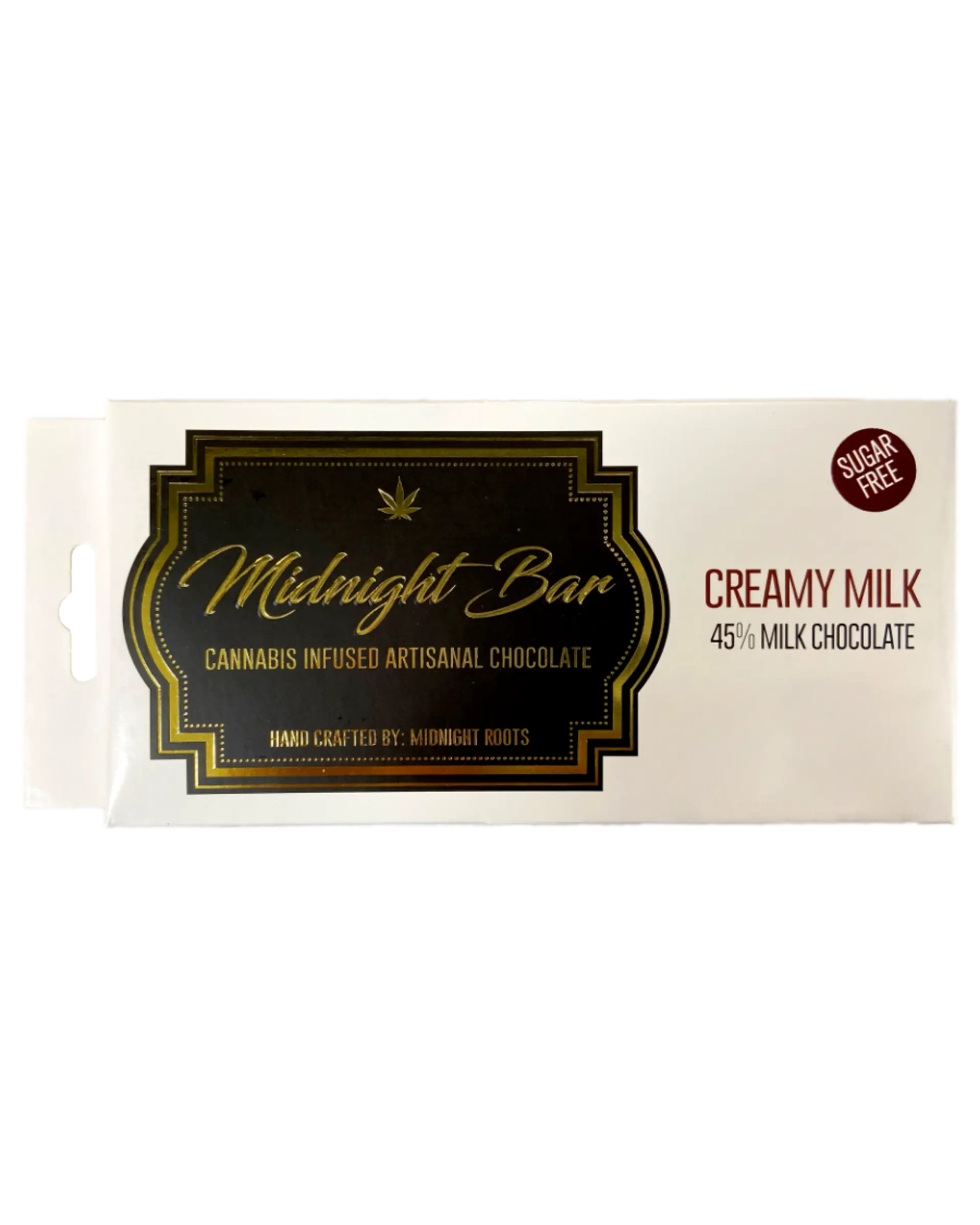 Sugar Free Creamy Milk Chocolate Bar 100mg