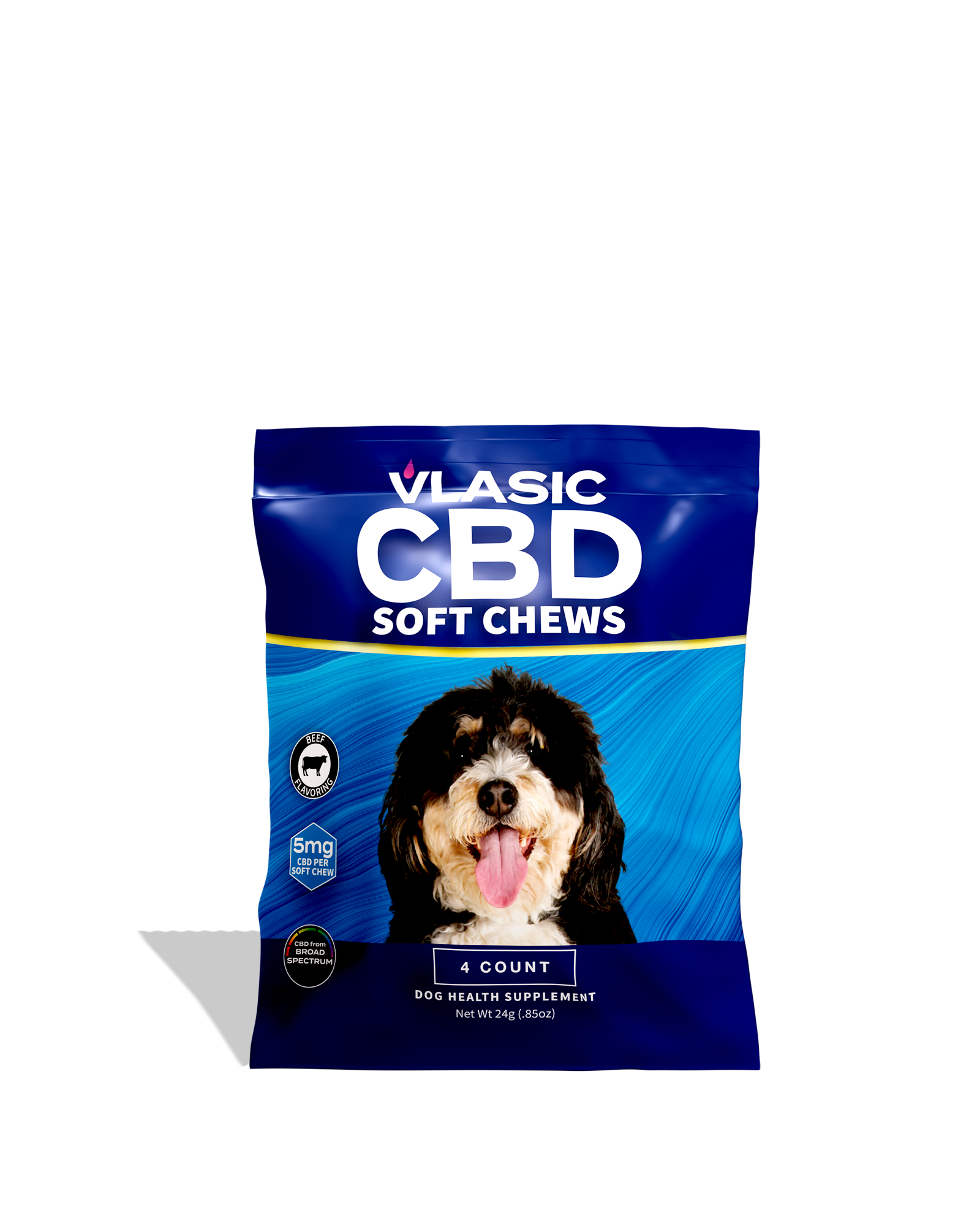 Beef CBD Dog Chews 4-pack, 1 of 1