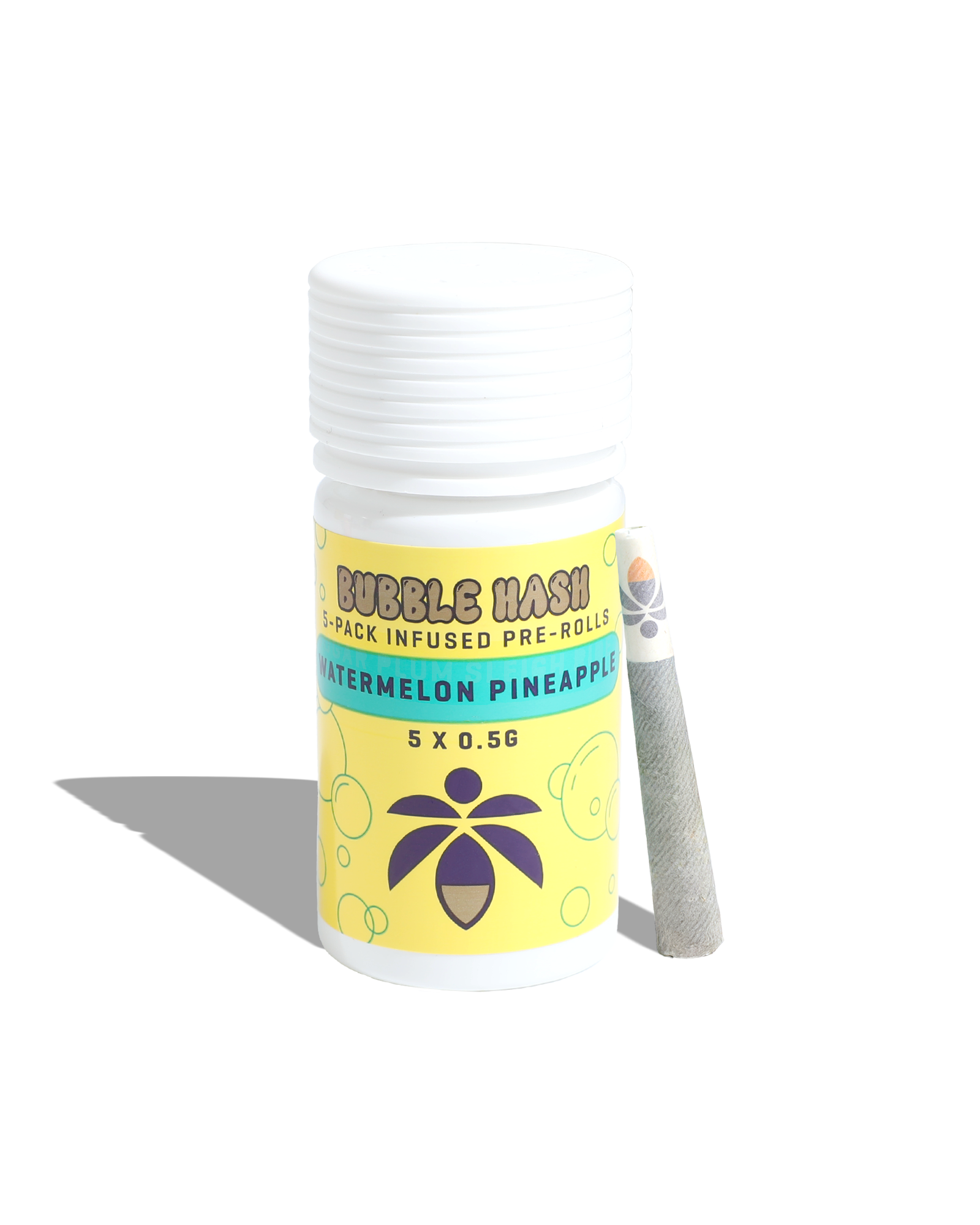 Watermelon Pineapple Bubble Hash Infused Preroll 5-pack, 1 of 1