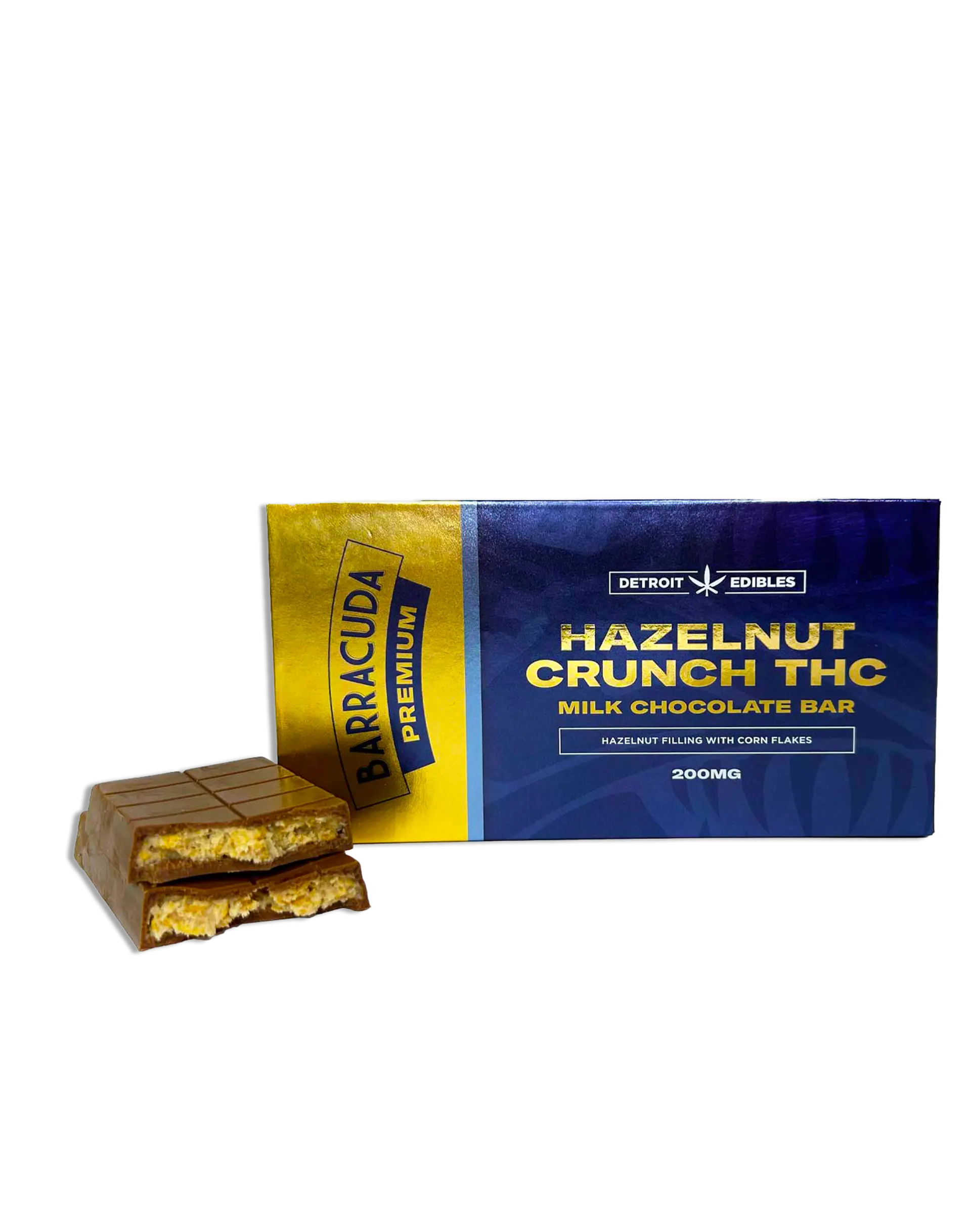 Hazelnut Crunch Premium Barracuda Bar 200mg