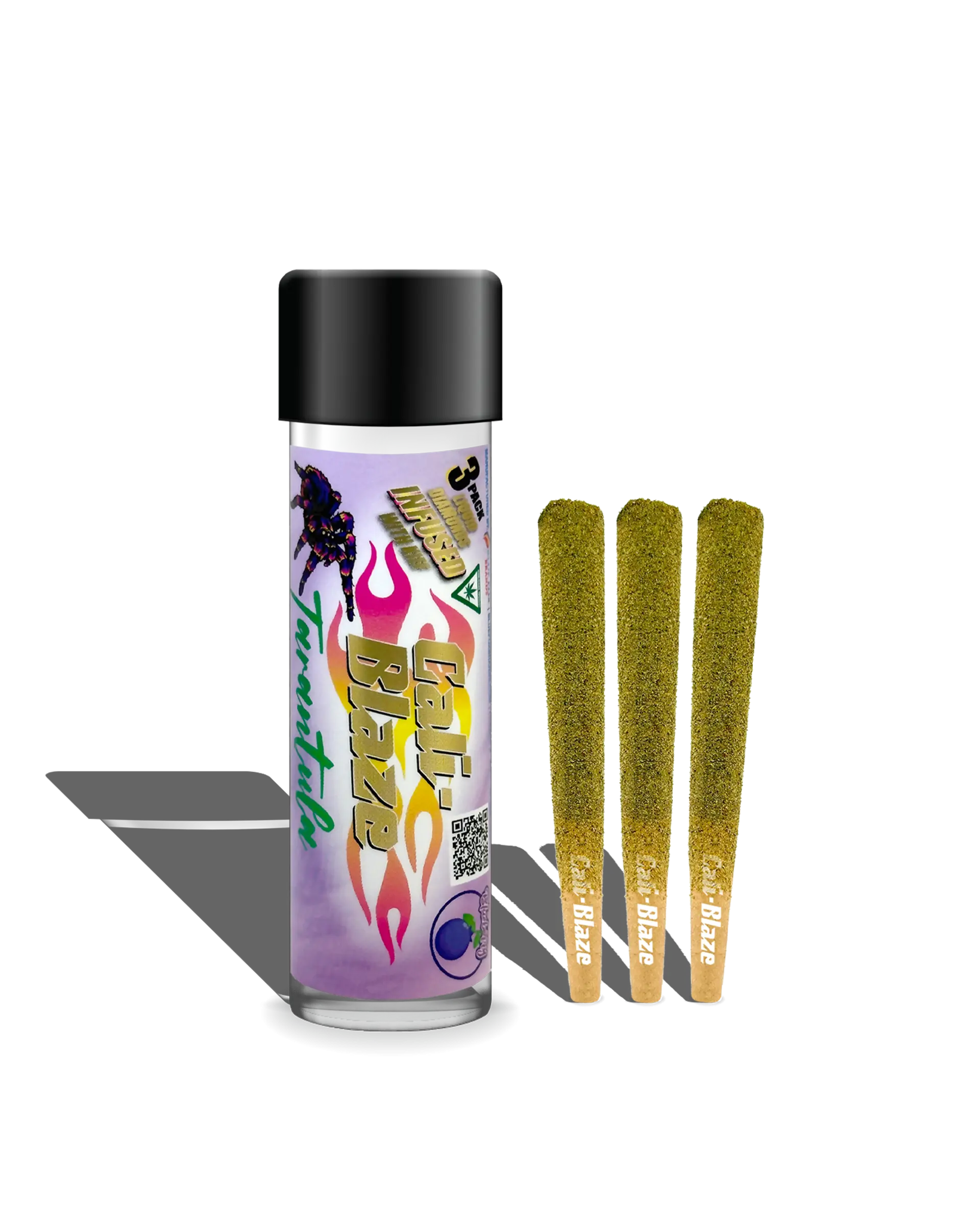 Blueberry Liquid Diamond Infused Preroll 3-pack