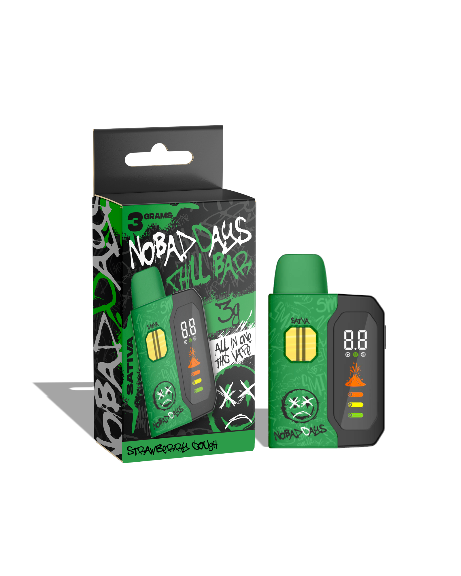 Strawberry Cough Disposable Cart 3g, 1 of 1