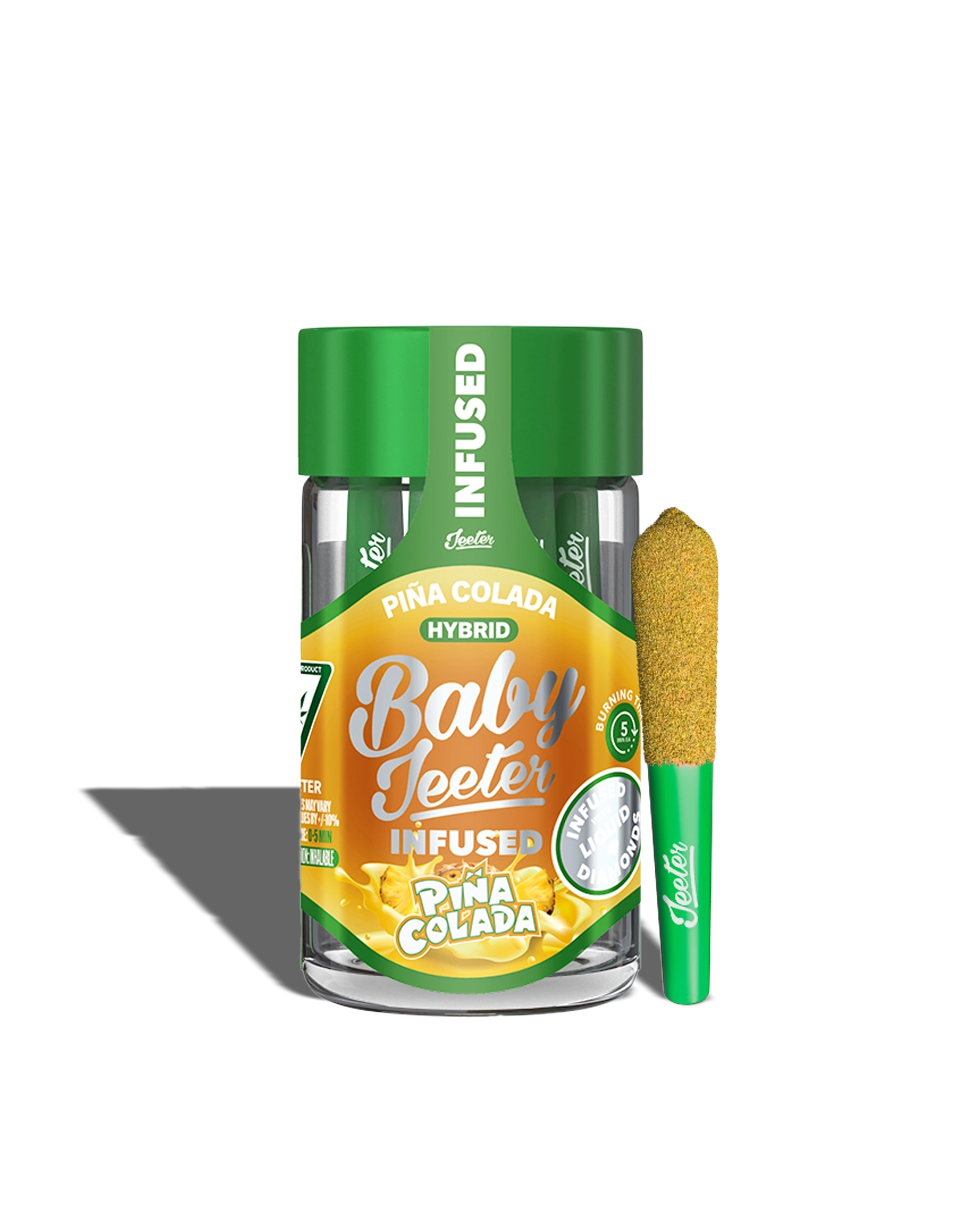 Baby Jeeter Pina Colada Infused Preroll 5-pack | Lume Cannabis Co.