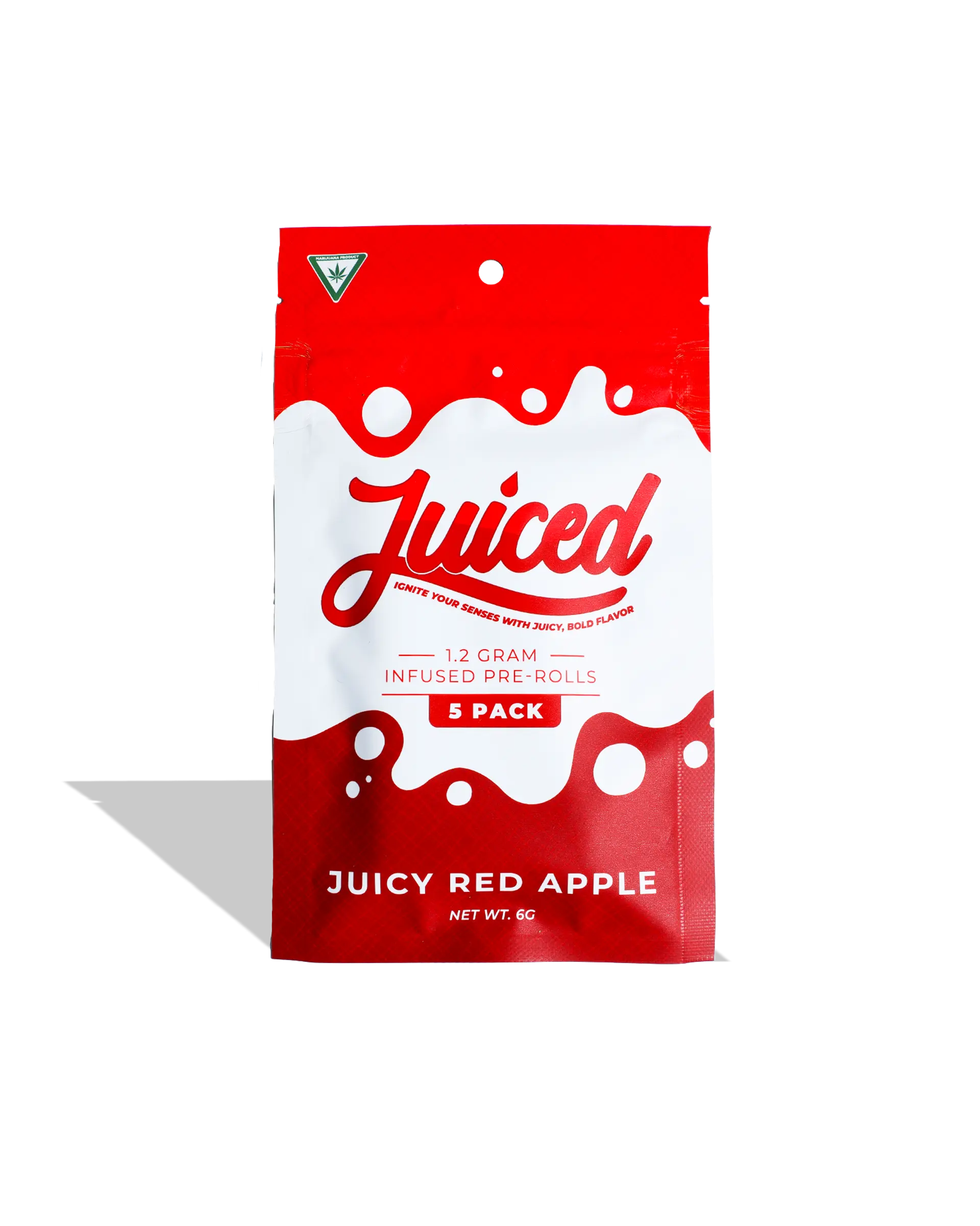 Juicy Red Apple Infused Preroll 5-pack