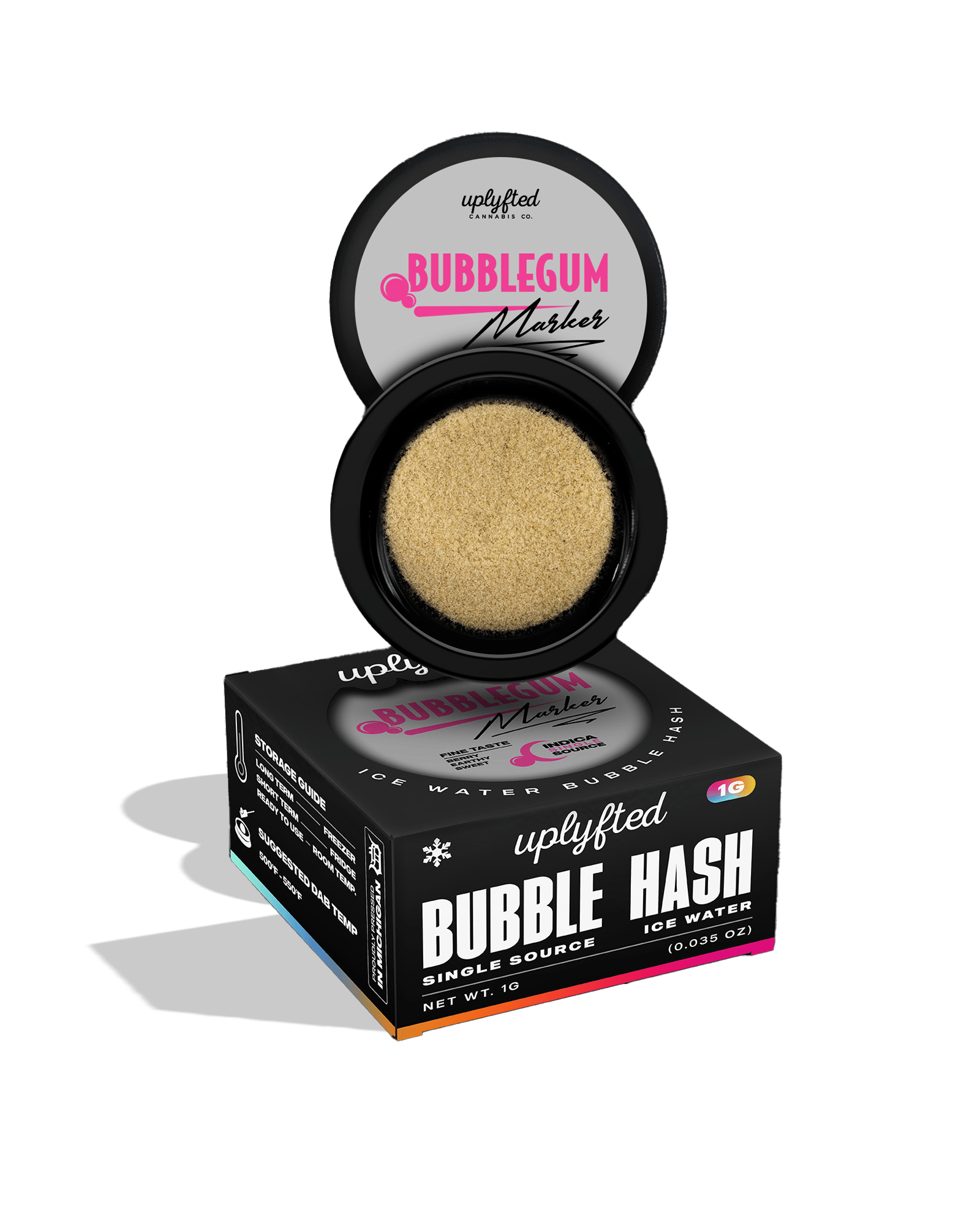 Bubblegum Marker Bubble Hash 1g