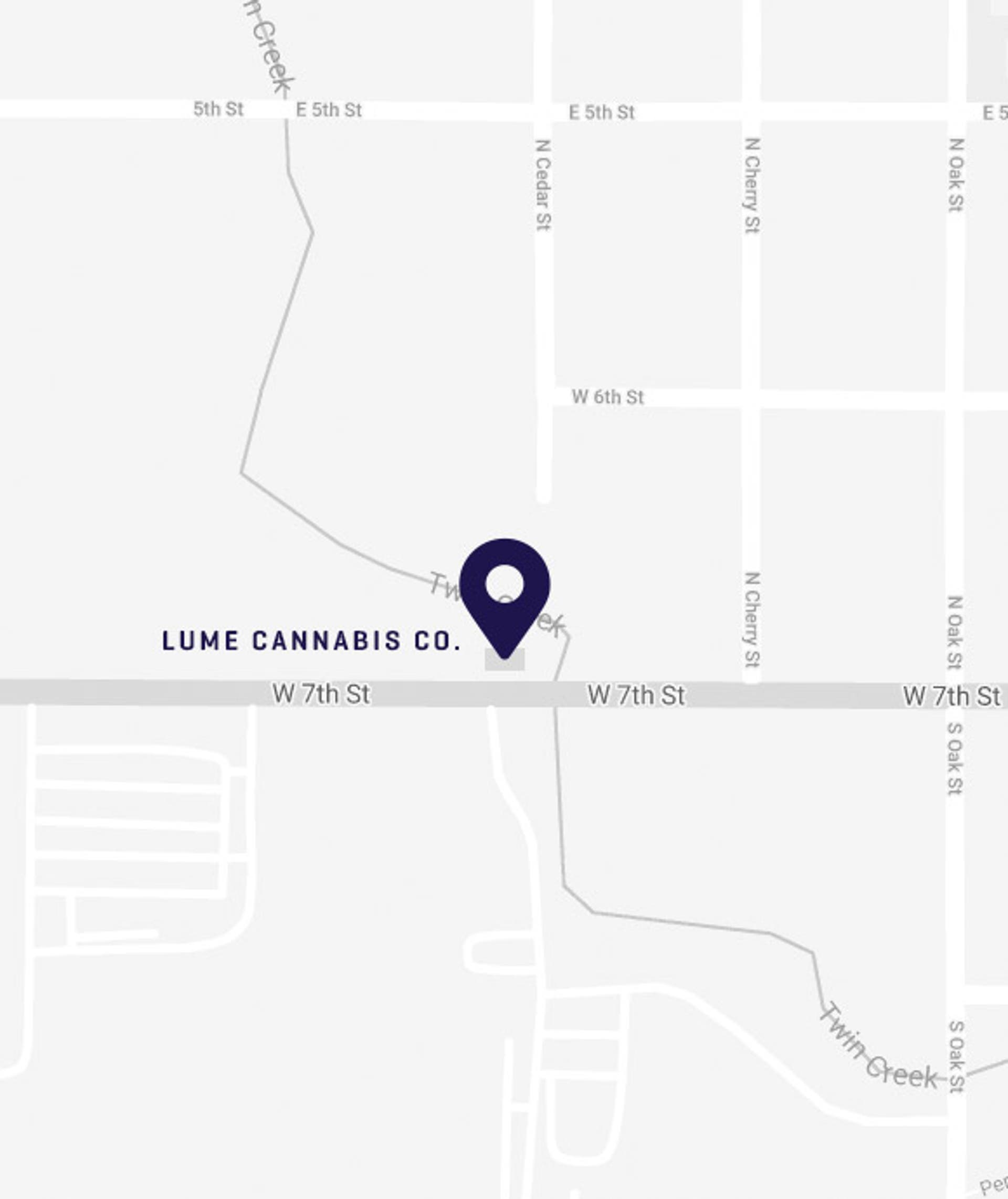 Location of Lume Cannabis in Evart, MI