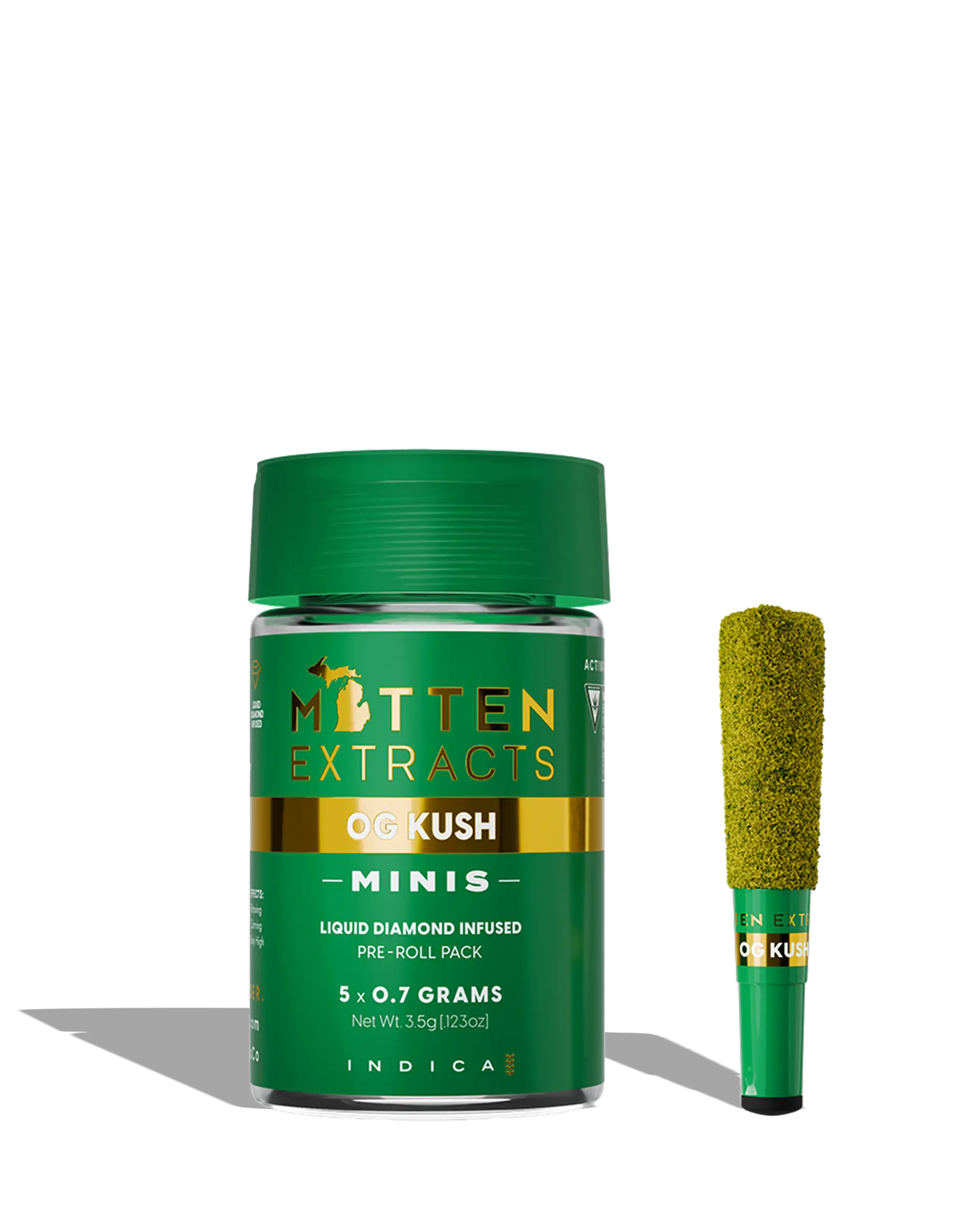 OG Kush Infused Preroll 5-pack