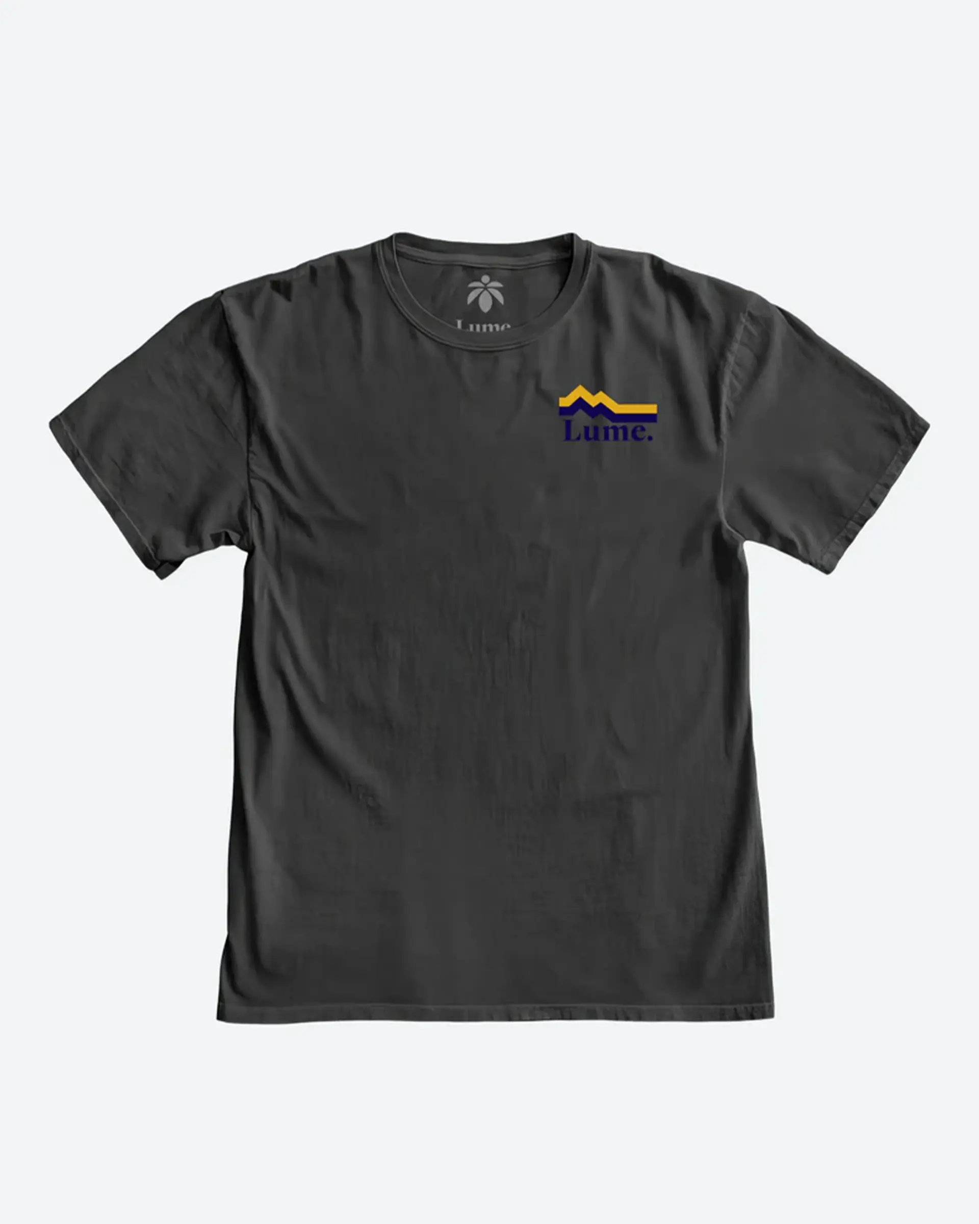 Lume Zigzag Tshirt - Coal (XL)