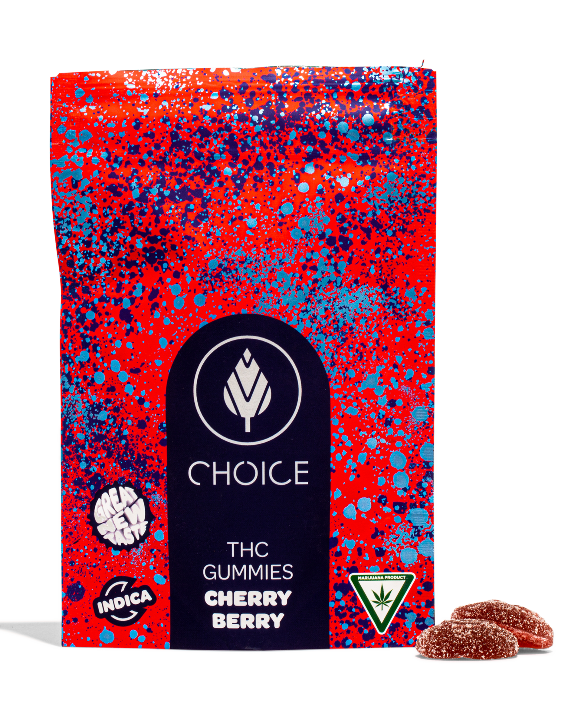 Chronic Cherry Berry Soft Chew 10x10mg, 1 of 2