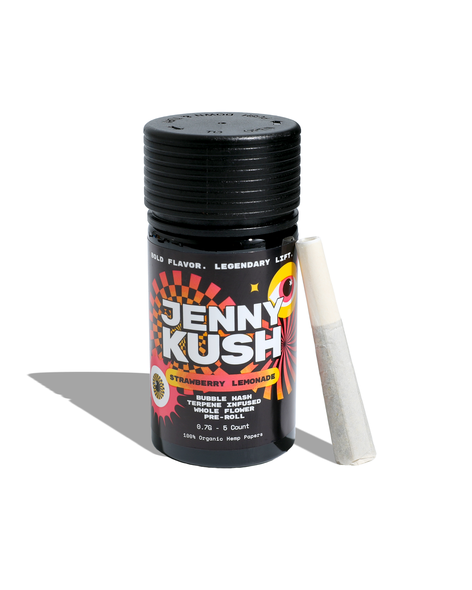 Jenny Kush X Strawberry Lemonade Bubble Hash Infused Preroll 5-pack, 1 of 1