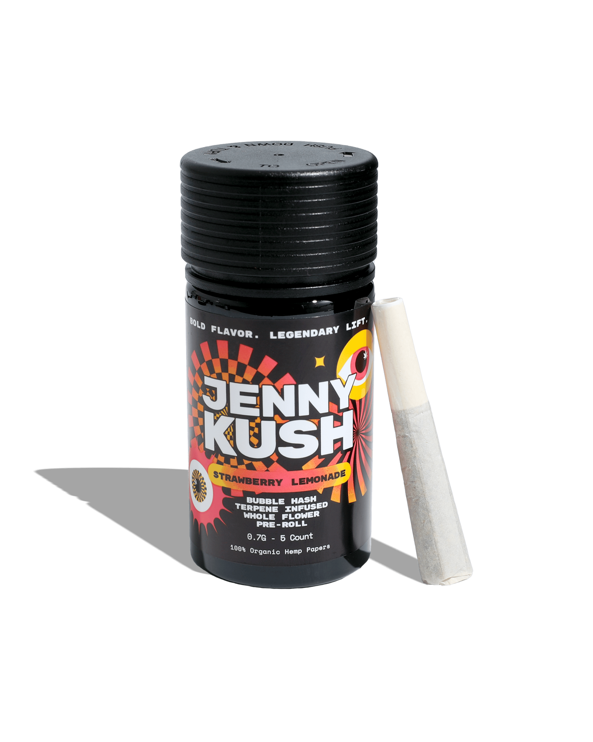 Jenny Kush X Strawberry Lemonade Bubble Hash Infused Preroll 5-pack