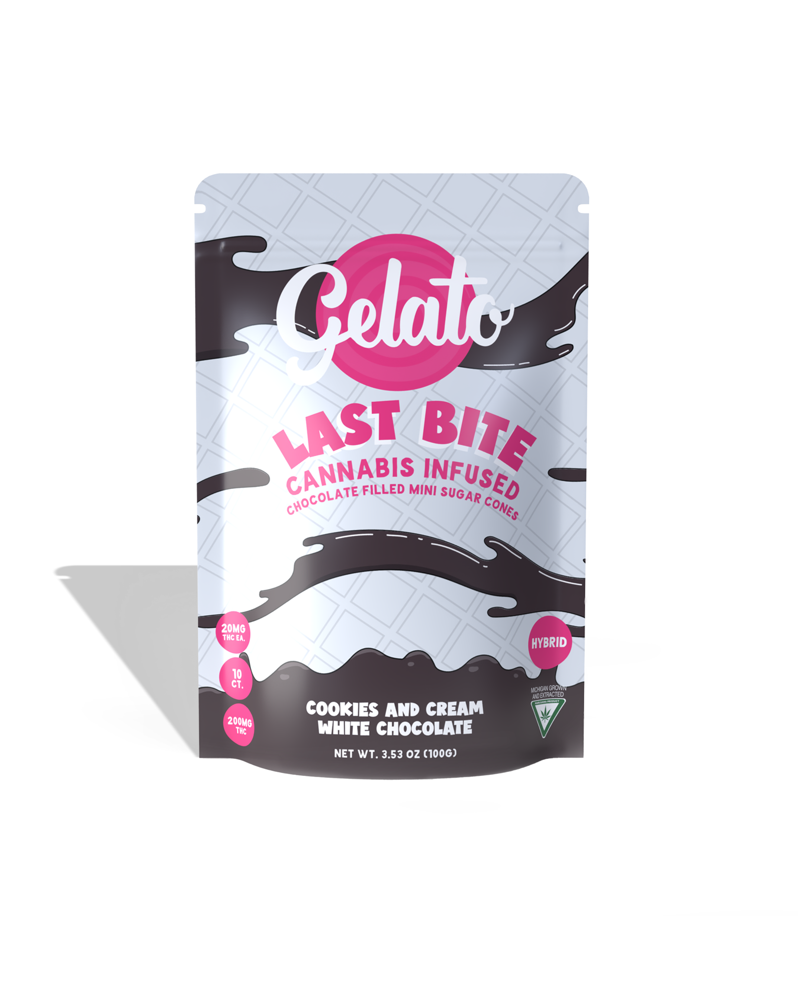 Last Bite Cookies And Cream White Chocolate 200mg, 1 of 1