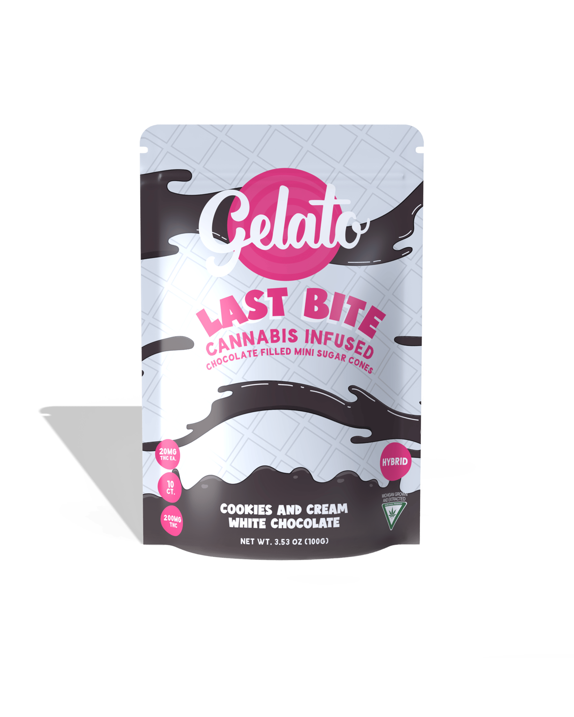 Last Bite Cookies And Cream White Chocolate 200mg