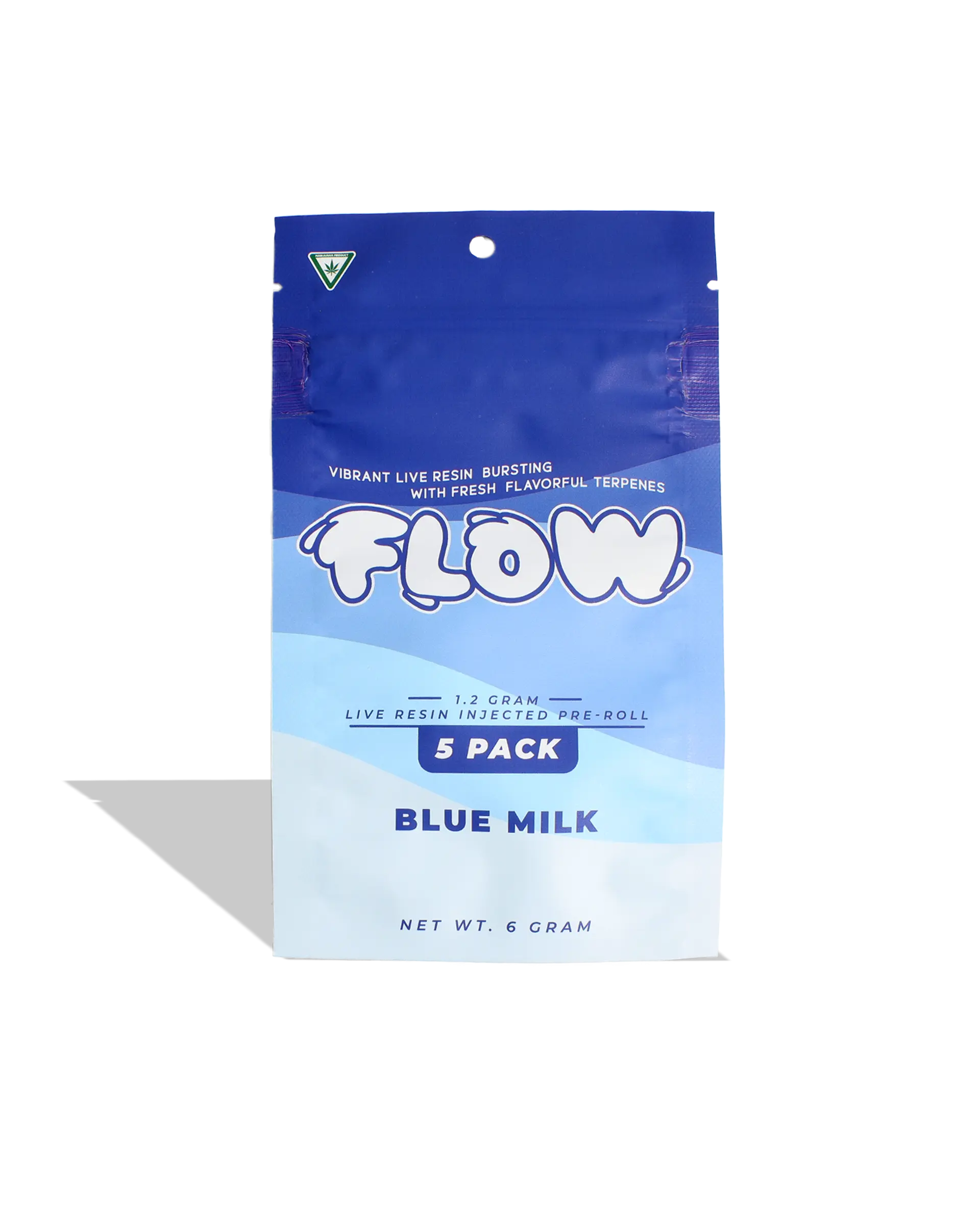Blue Milk Live Resin Infused Preroll 5-pack