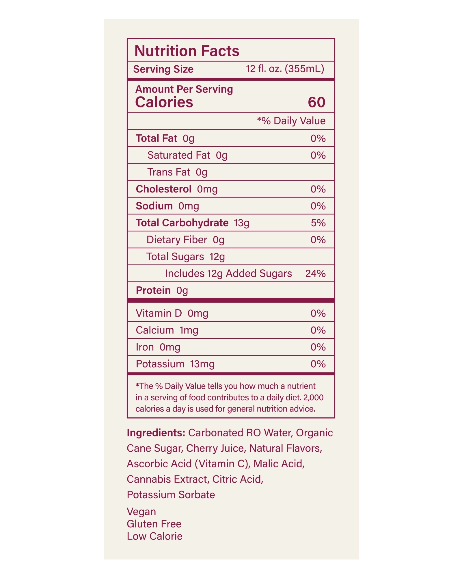 BUZZN Cherry Seltzer 7.5mg, 4 of 4