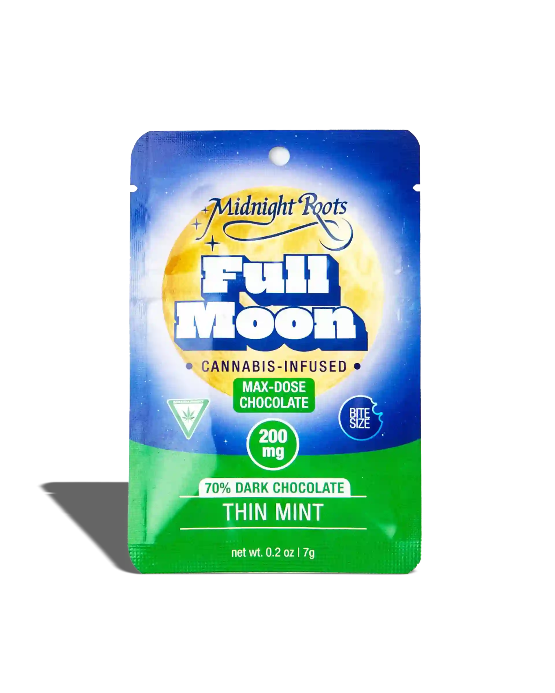 Full Moon Thin Mint Dark Chocolate 200mg