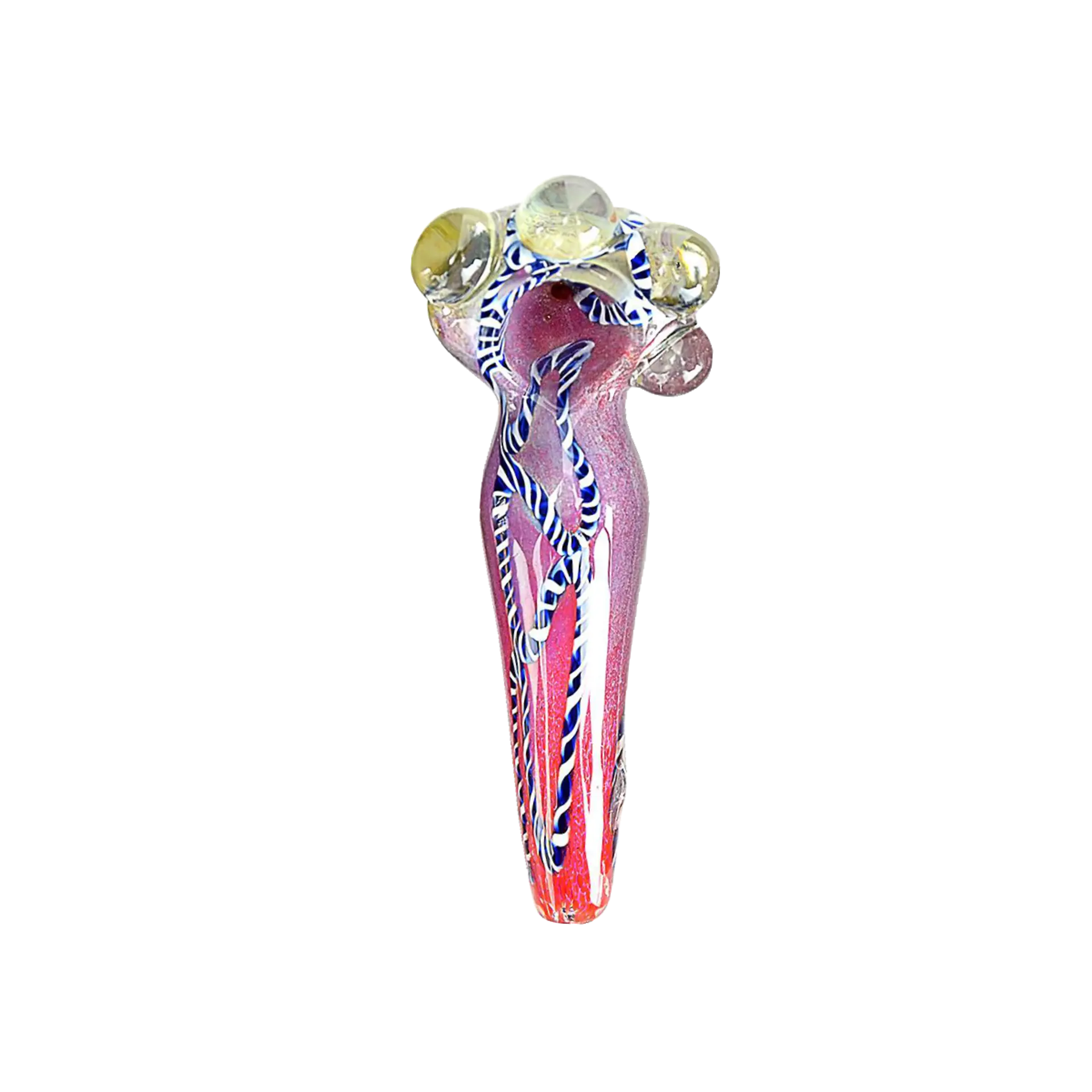 Four Knocker Marble Hand Pipe