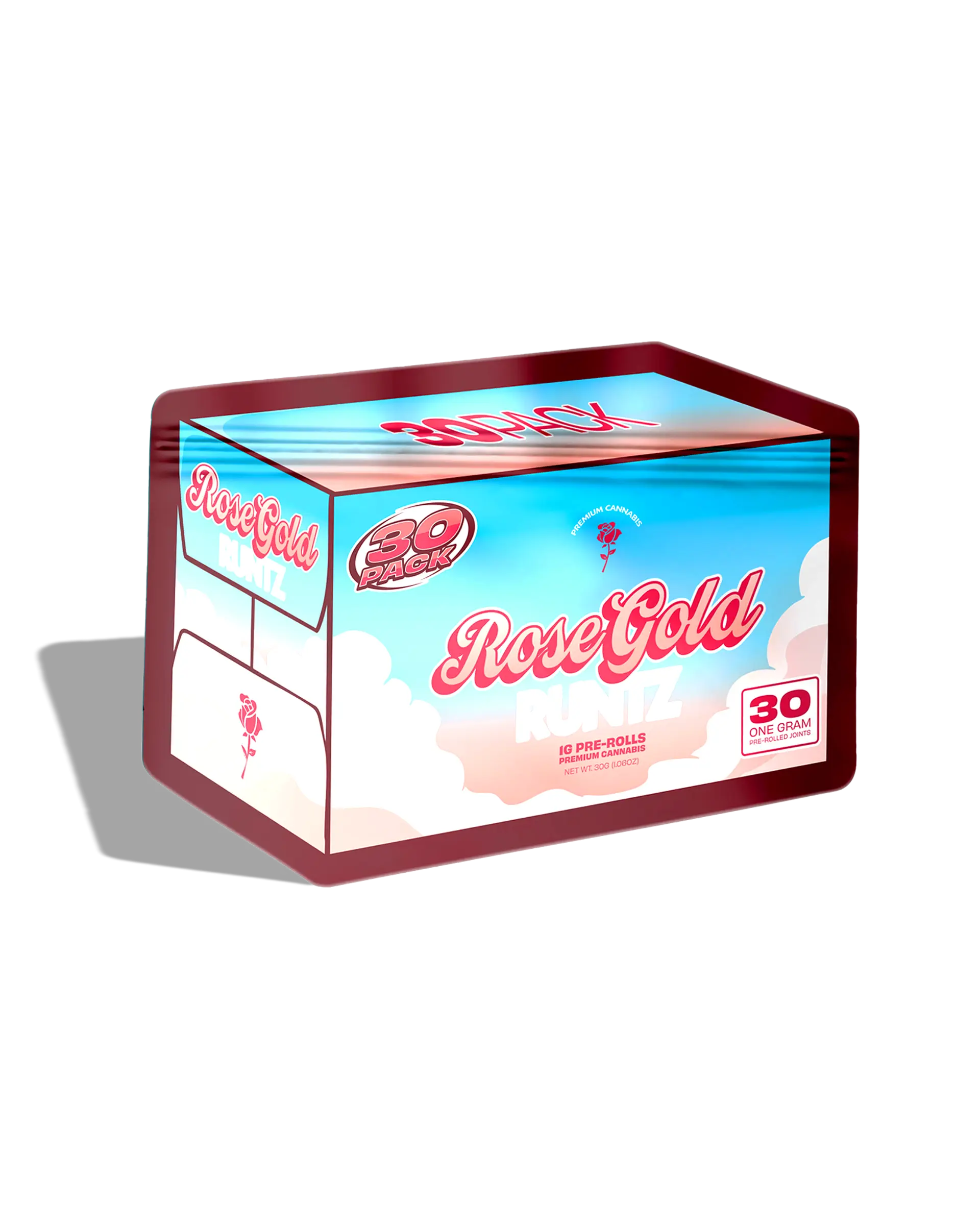 Rose Gold Runtz Preroll 30-pack