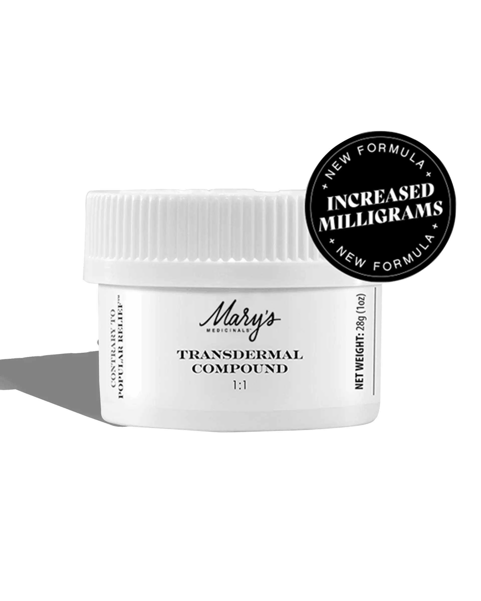 Transdermal 1:1 Thc:cbd Compound 500mg, 1 of 1