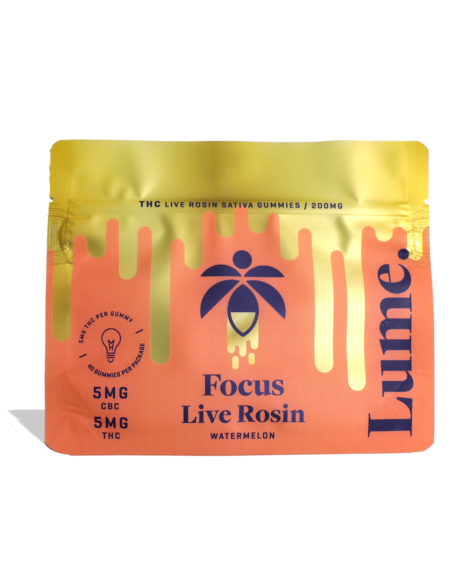 Live Rosin Focus - Watermelon Gummies 40x5mg, 1 of 1