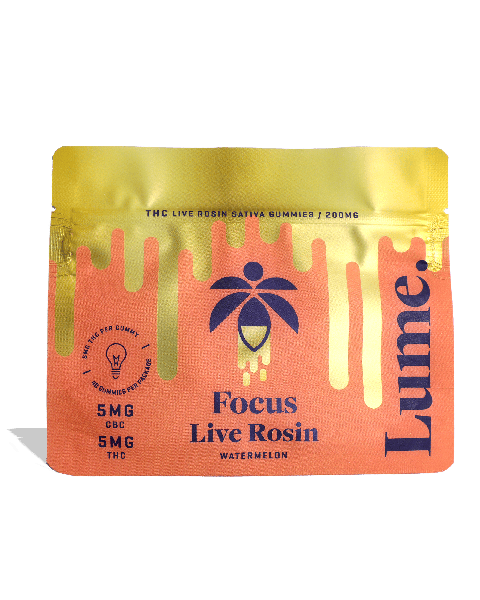 Live Rosin Focus - Watermelon Gummies 40x5mg