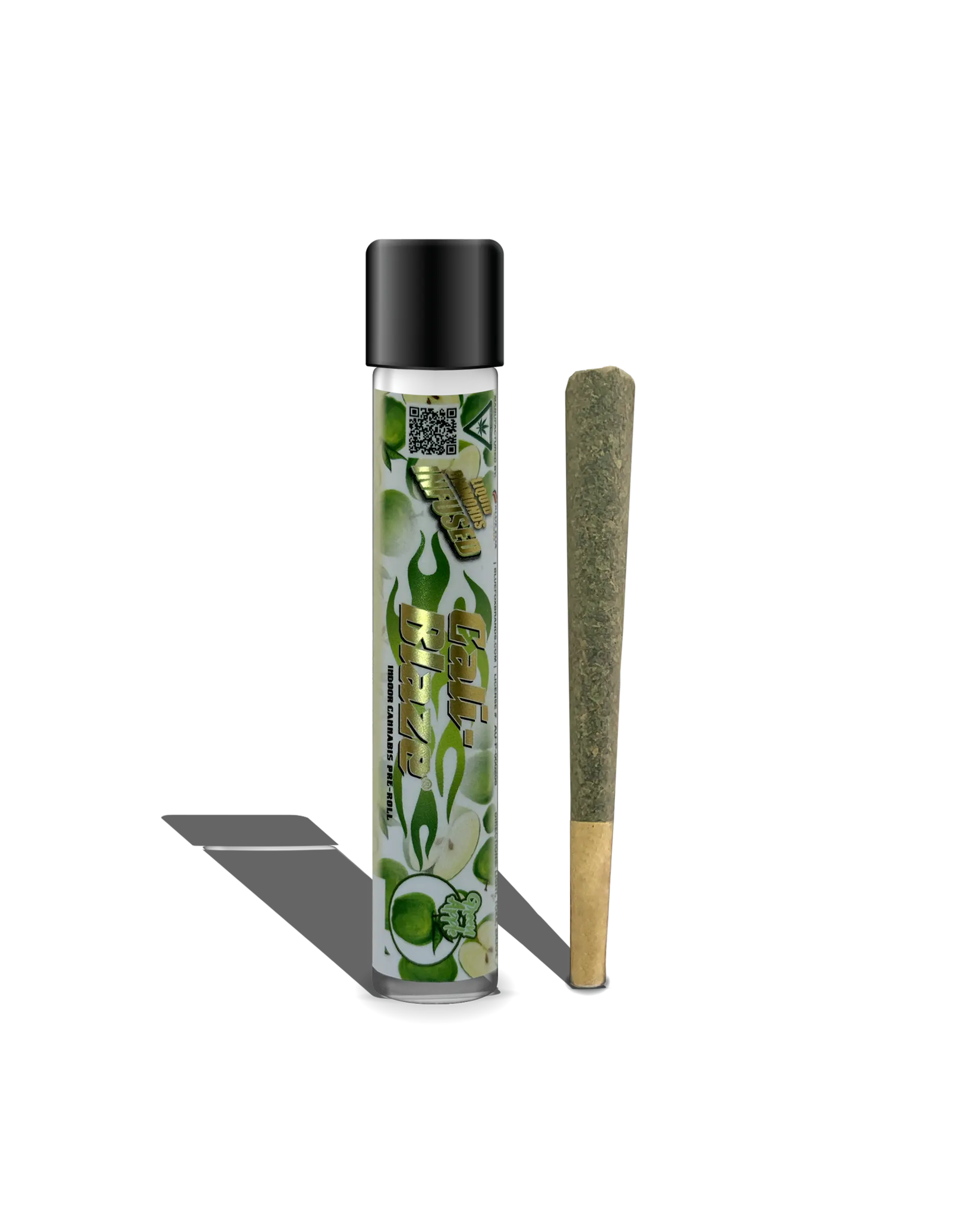 Green Apple Liquid Diamond Infused Preroll 1.2g