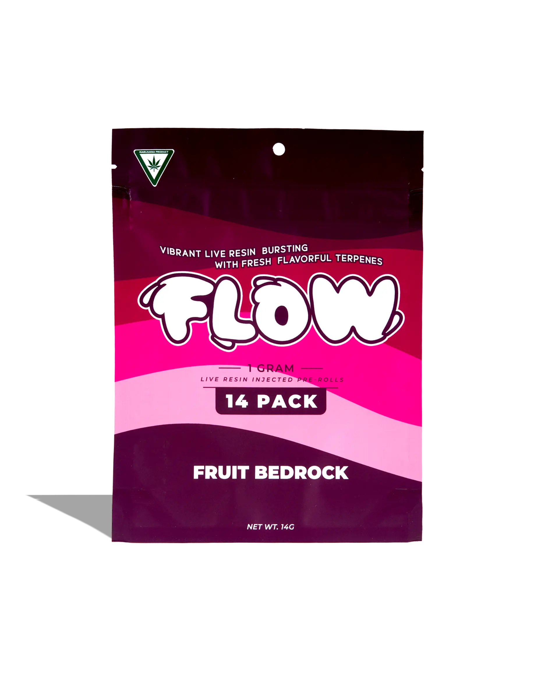 Fruit Bedrock Live Resin Infused Preroll 14-pack