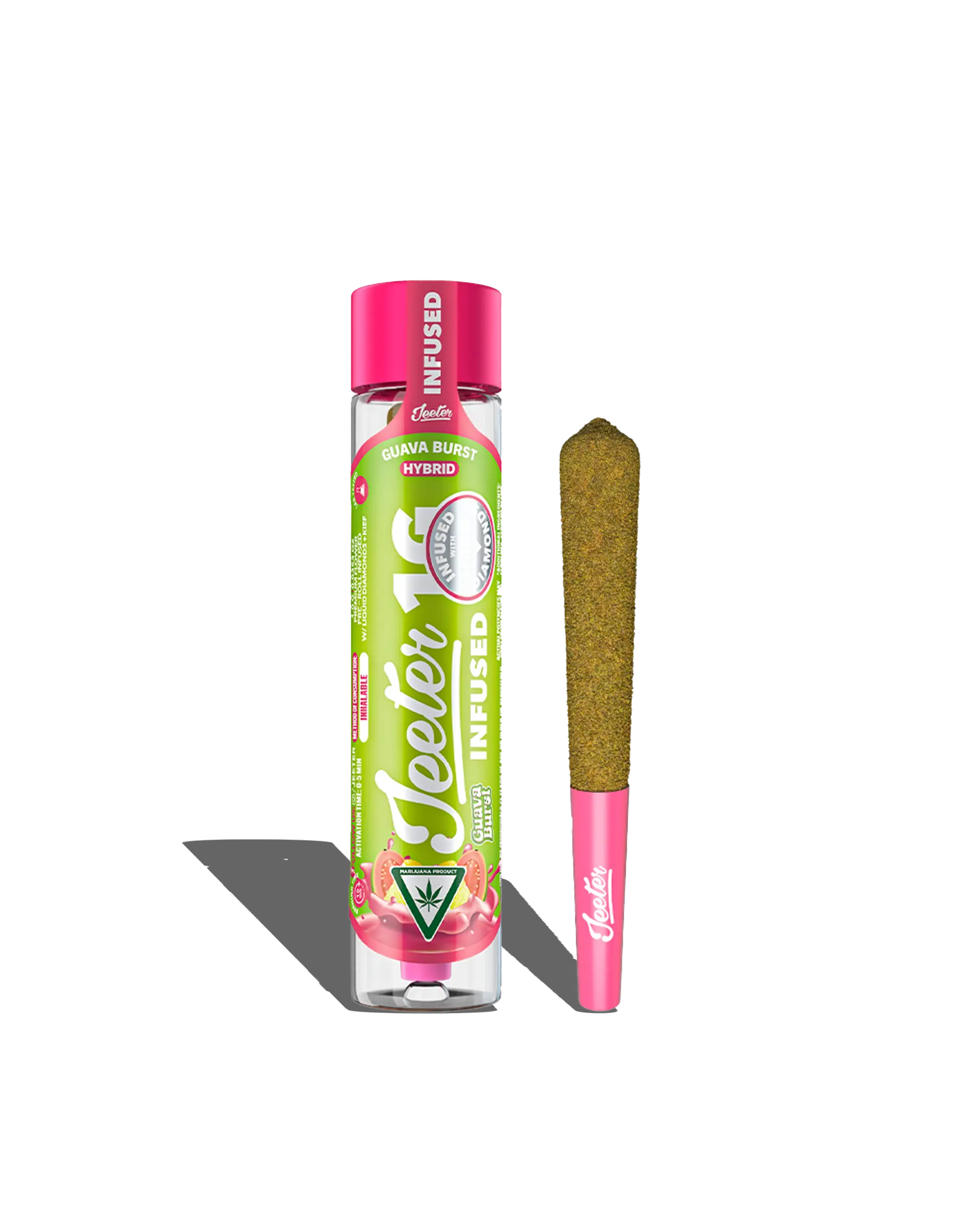 Jeeter Guava Burst Infused Preroll 1g