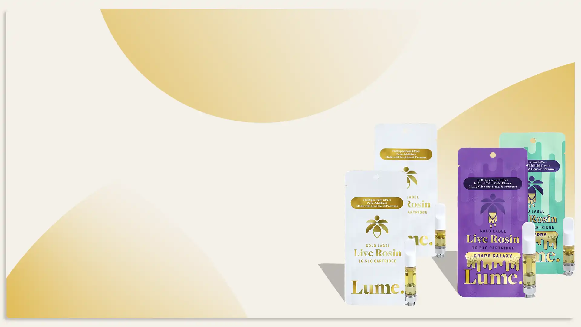 1g Live Rosin 510 Carts