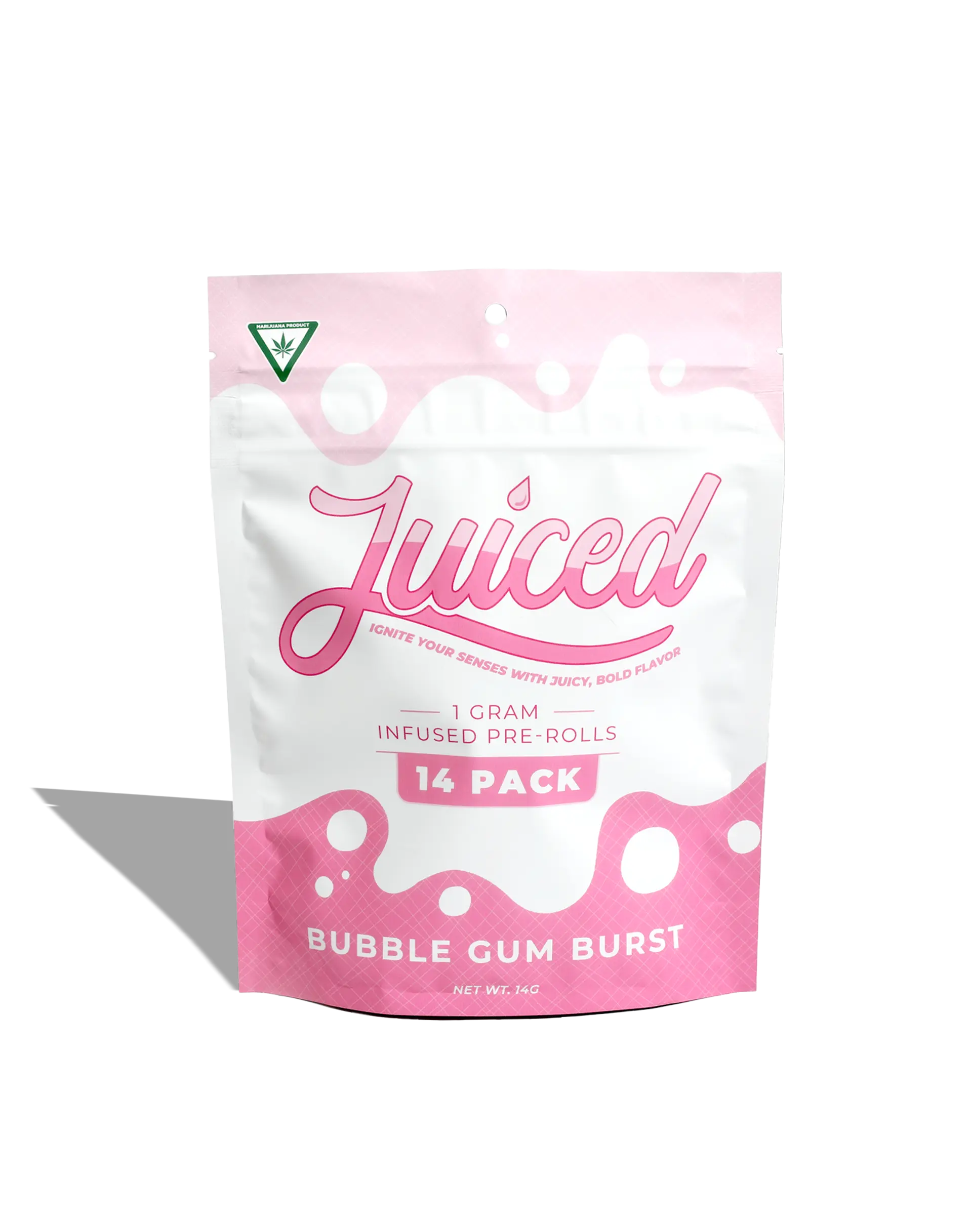 Bubble Gum Burst Infused Preroll 14-pack