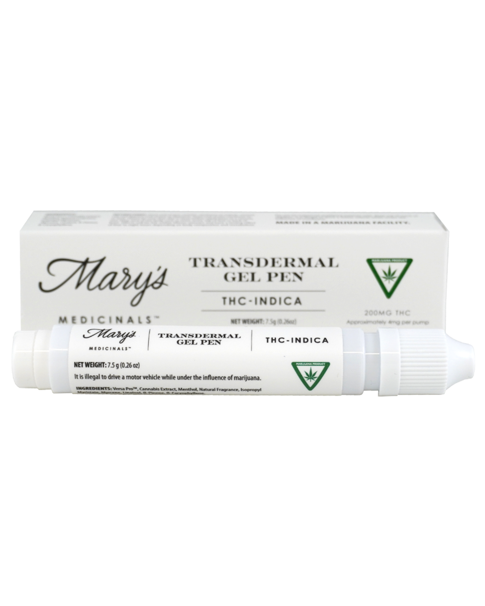 Transdermal Indica Gel Pen 200mg