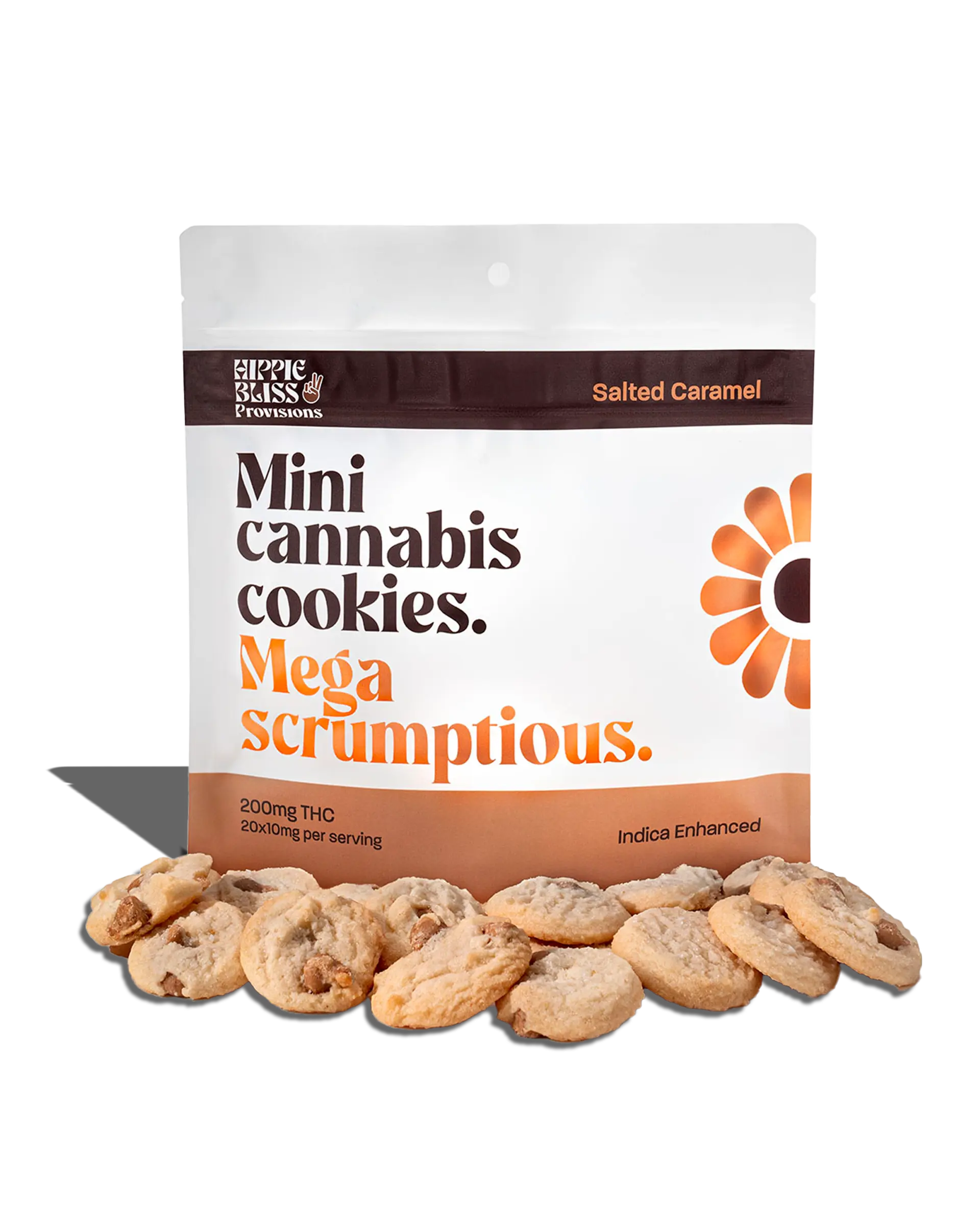 Salted Caramel Mini Cookies 200mg
