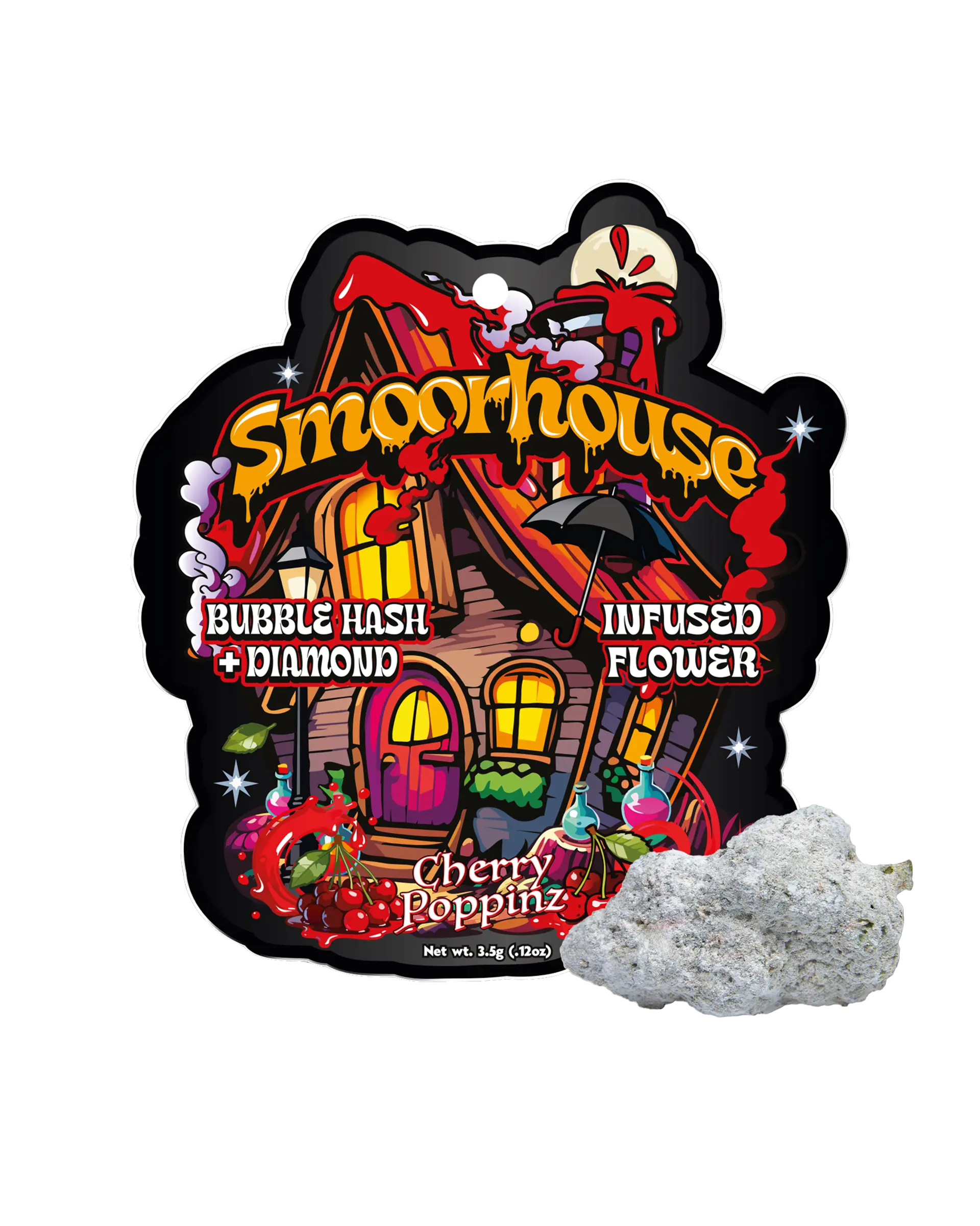 Cherry Poppinz Bubble Hash Infused Flower 3.5g