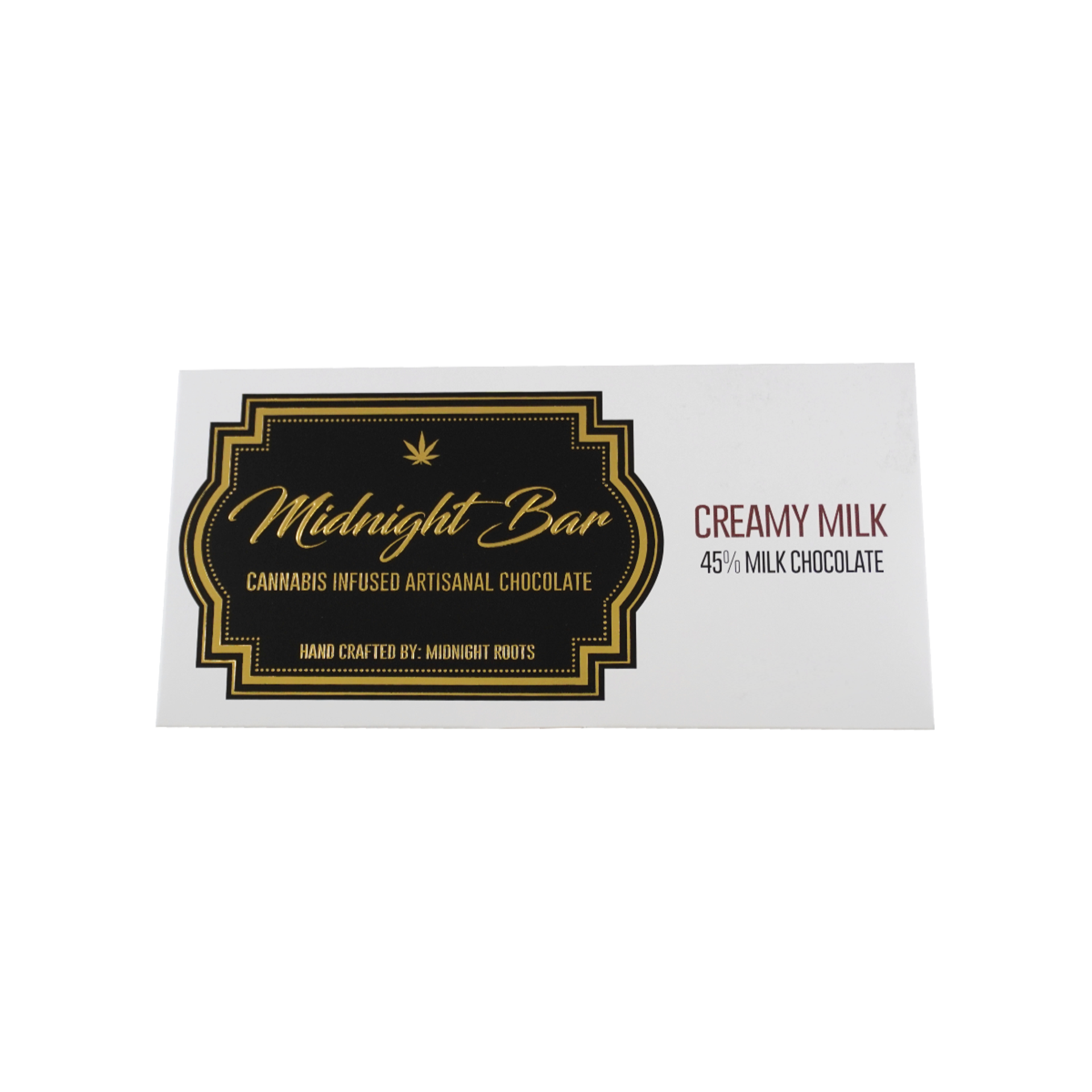 Creamy Milk Chocolate Bar 200mg