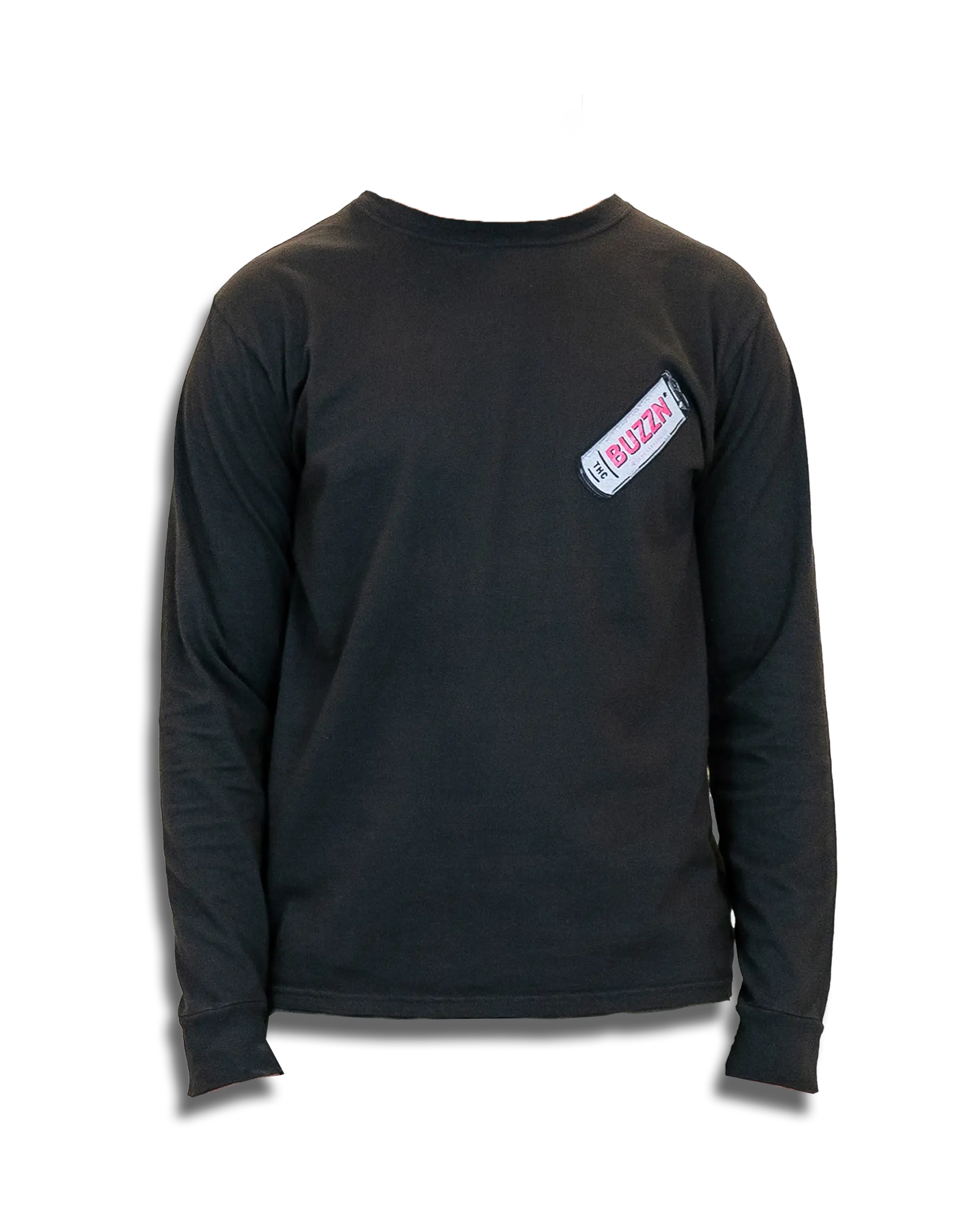 Catch A Buzz Long Sleeve T-shirt - Reactive Black (XL)