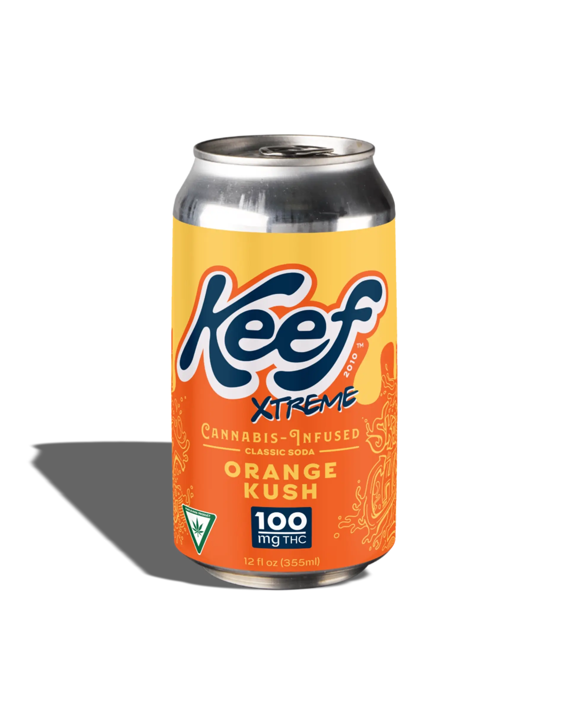 Orange Kush Cannabis Infused Soda 100mg