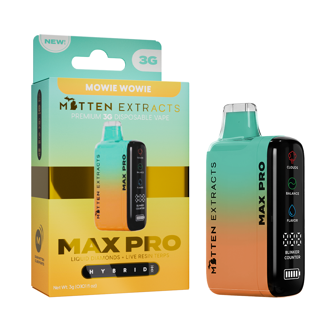 Mowie Wowie Max Pro Disposable Cart 3g, 1 of 1