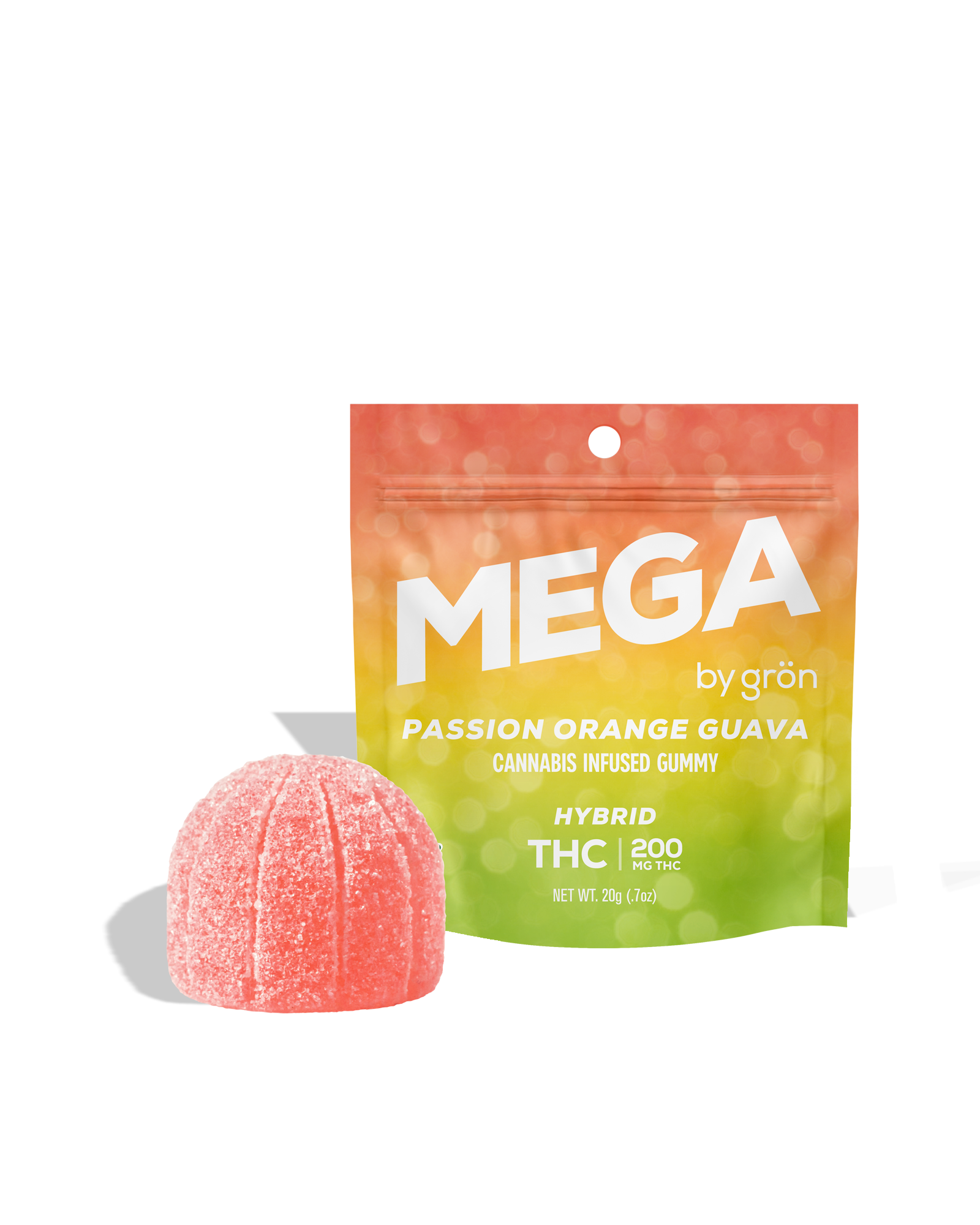 Passion Orange Guava Mega Gummy 200mg, 1 of 1