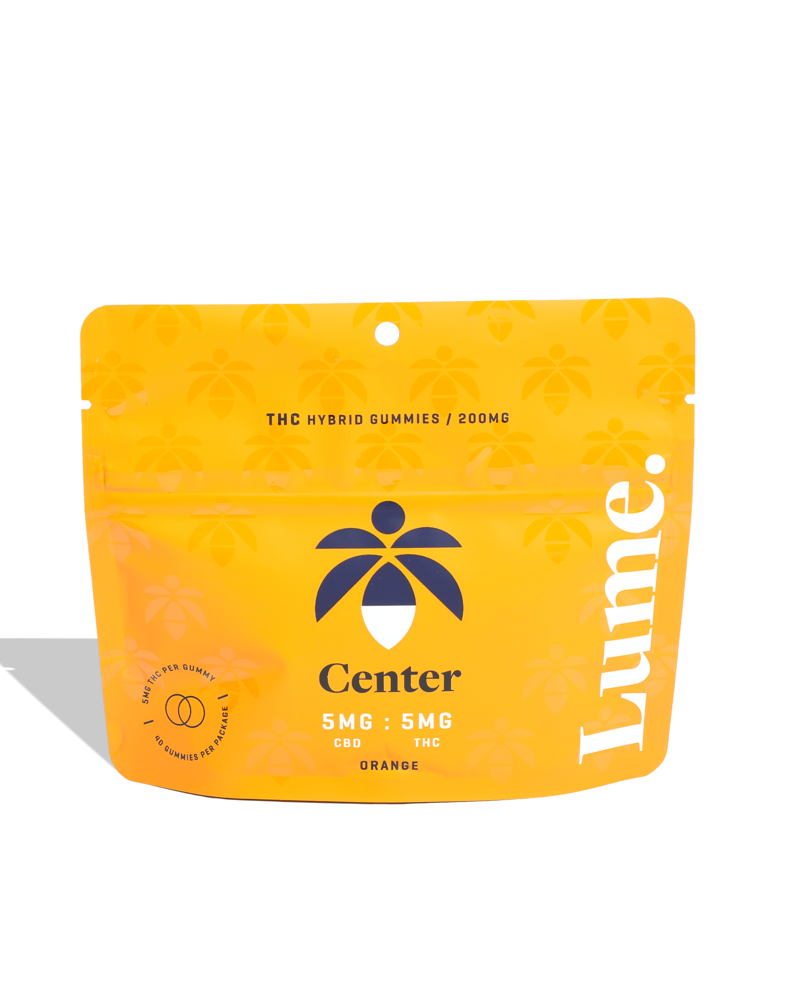 Center - Orange 1:1 Gummies 40x5mg, 1 of 1
