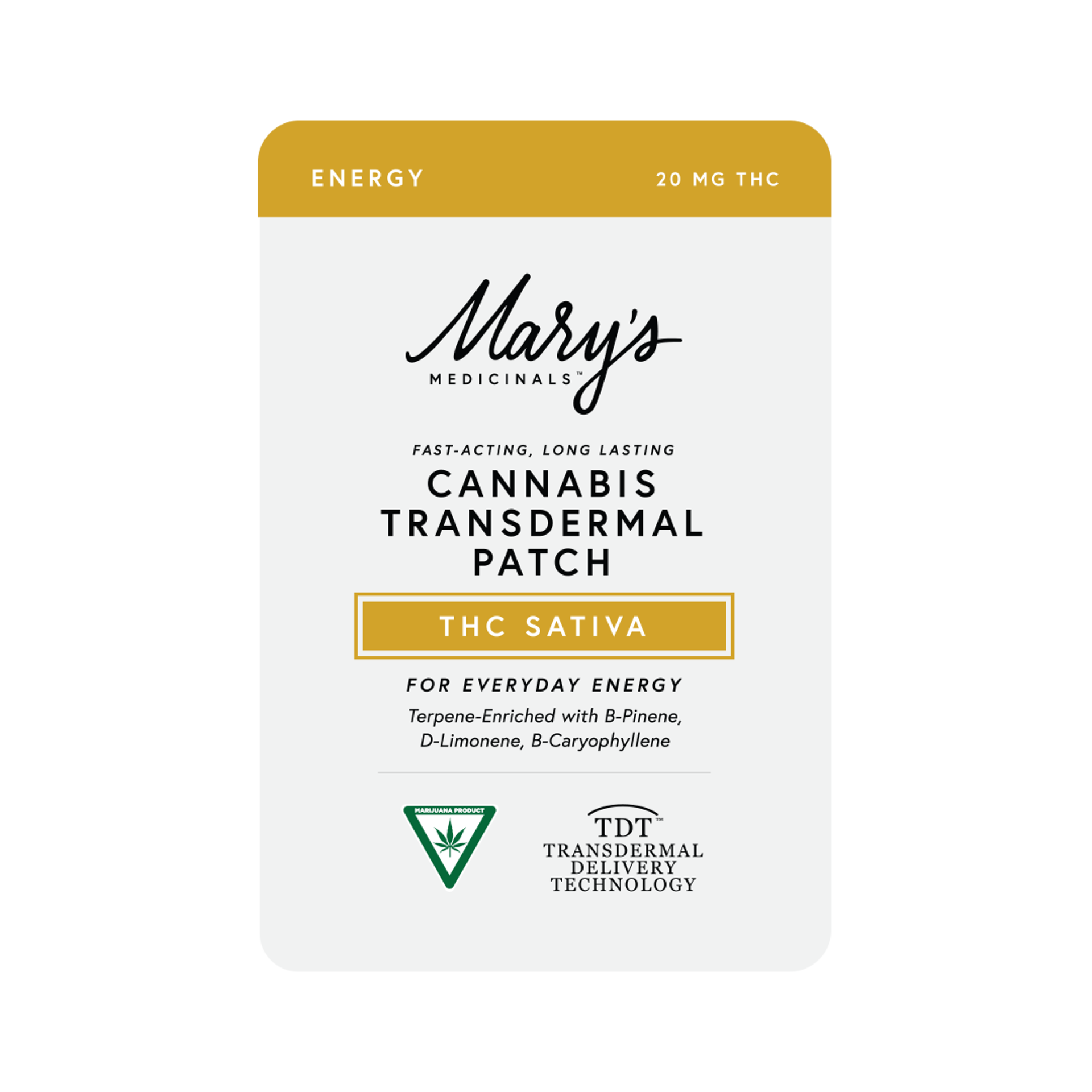Transdermal Sativa Patch 20mg