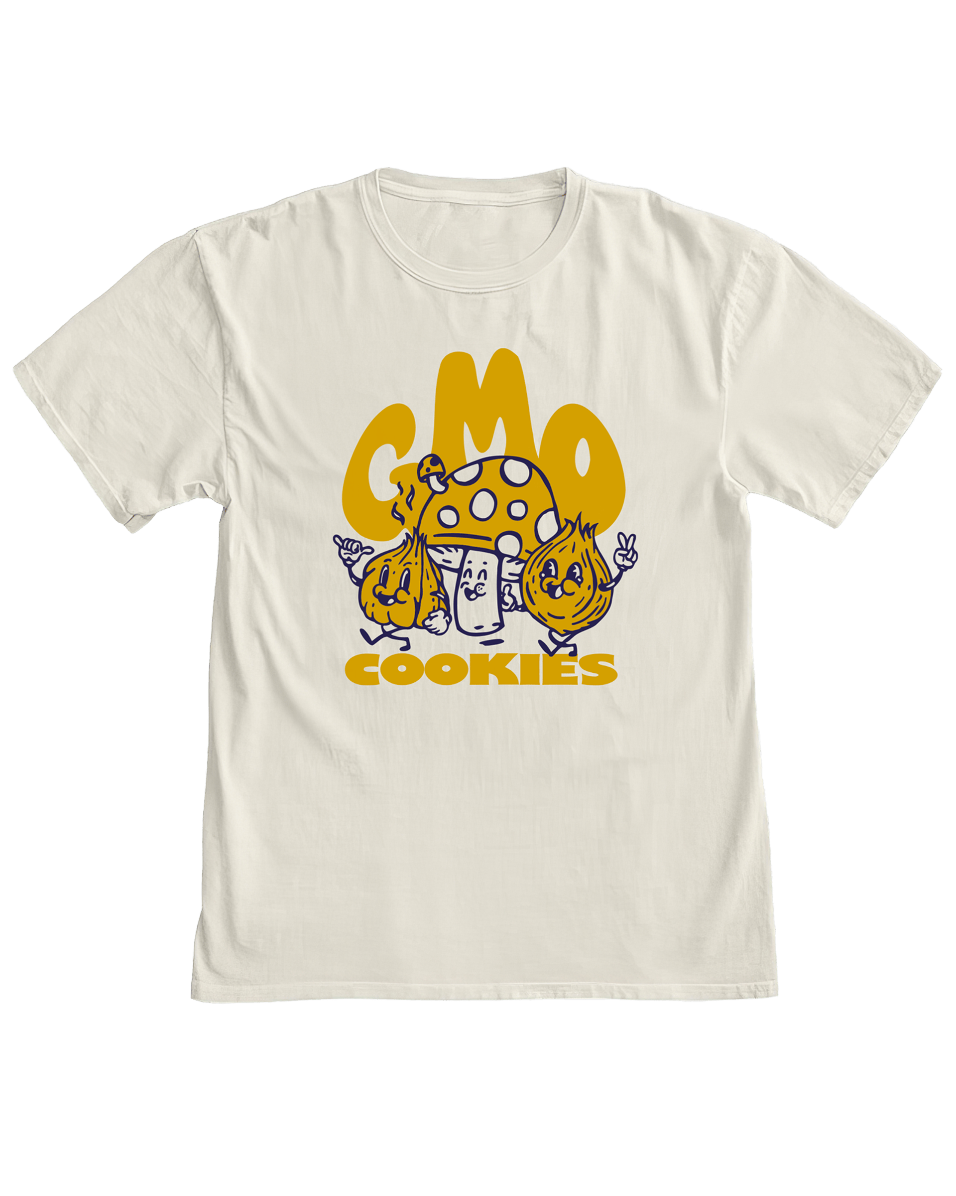 Gmo Strain Tshirt - Ivory (XL)