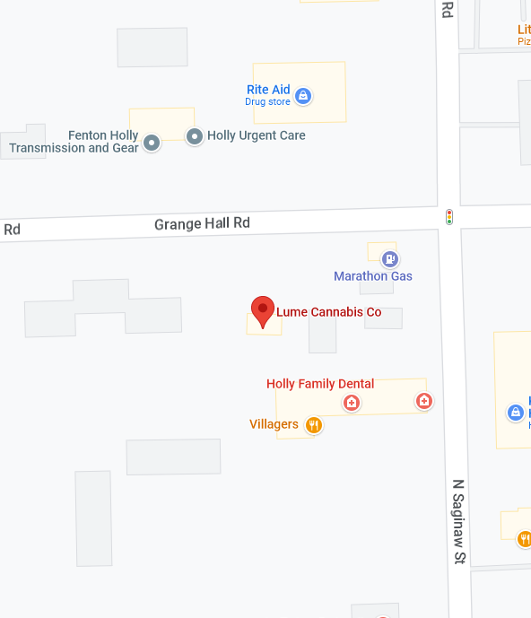 Location of Lume Cannabis dispensary in Holly, MI