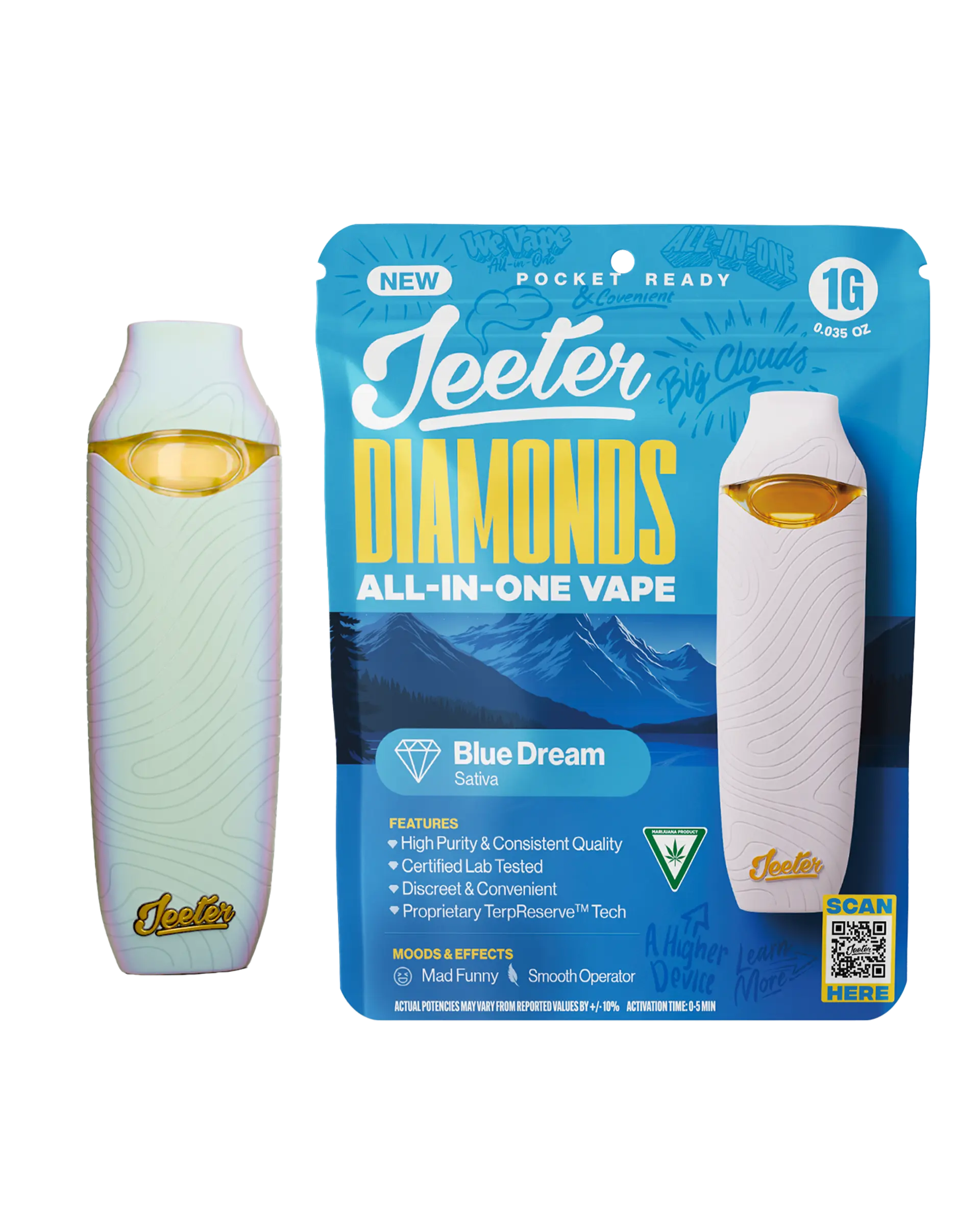 Blue Dream Disposable Cart 1g